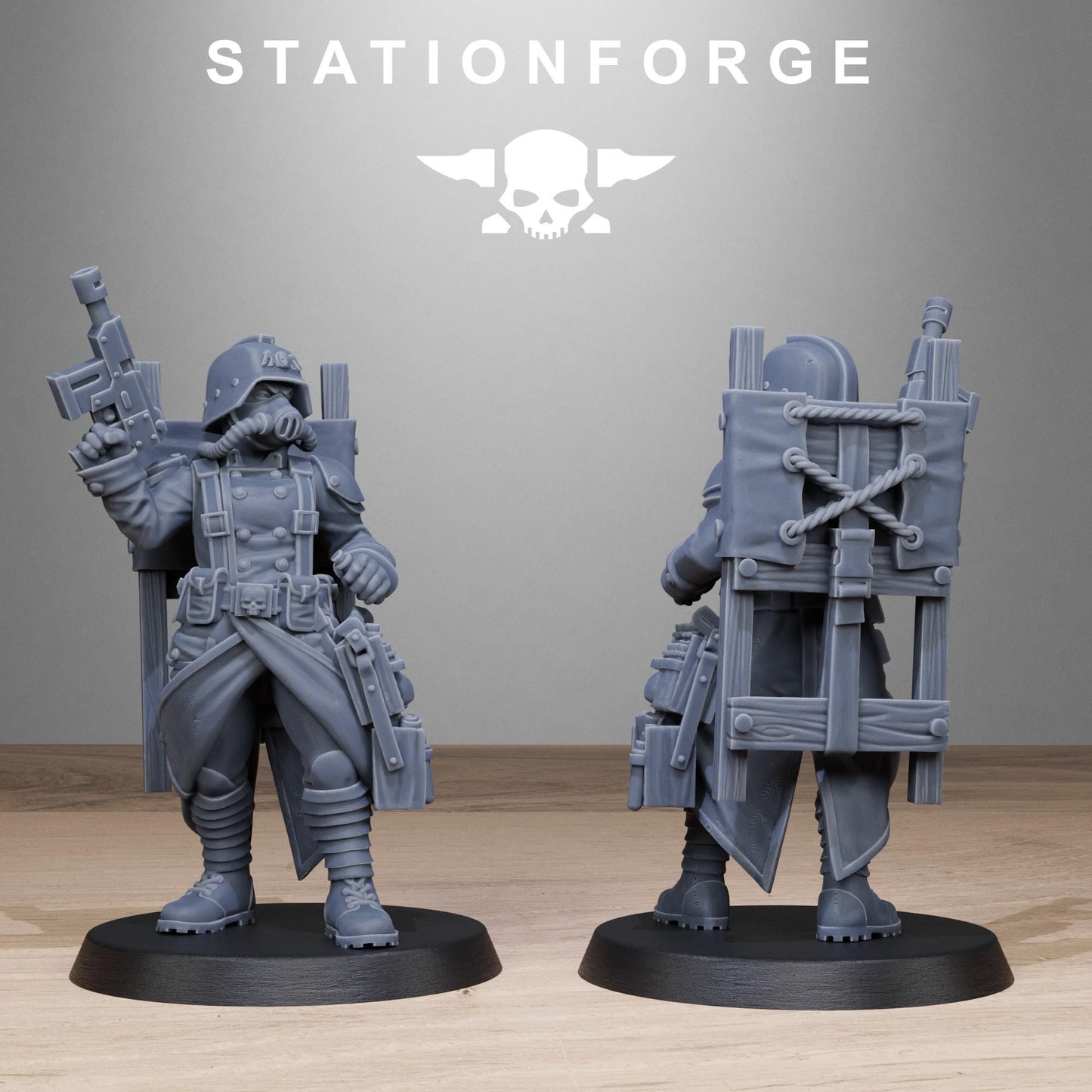 GrimGuard Sisters: Sci-Fi Wargaming Miniatures - Station Forge