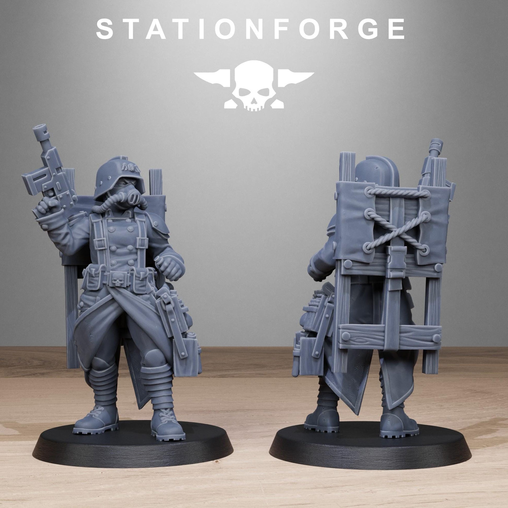 GrimGuard Sisters: Sci-Fi Wargaming Miniatures - Station Forge