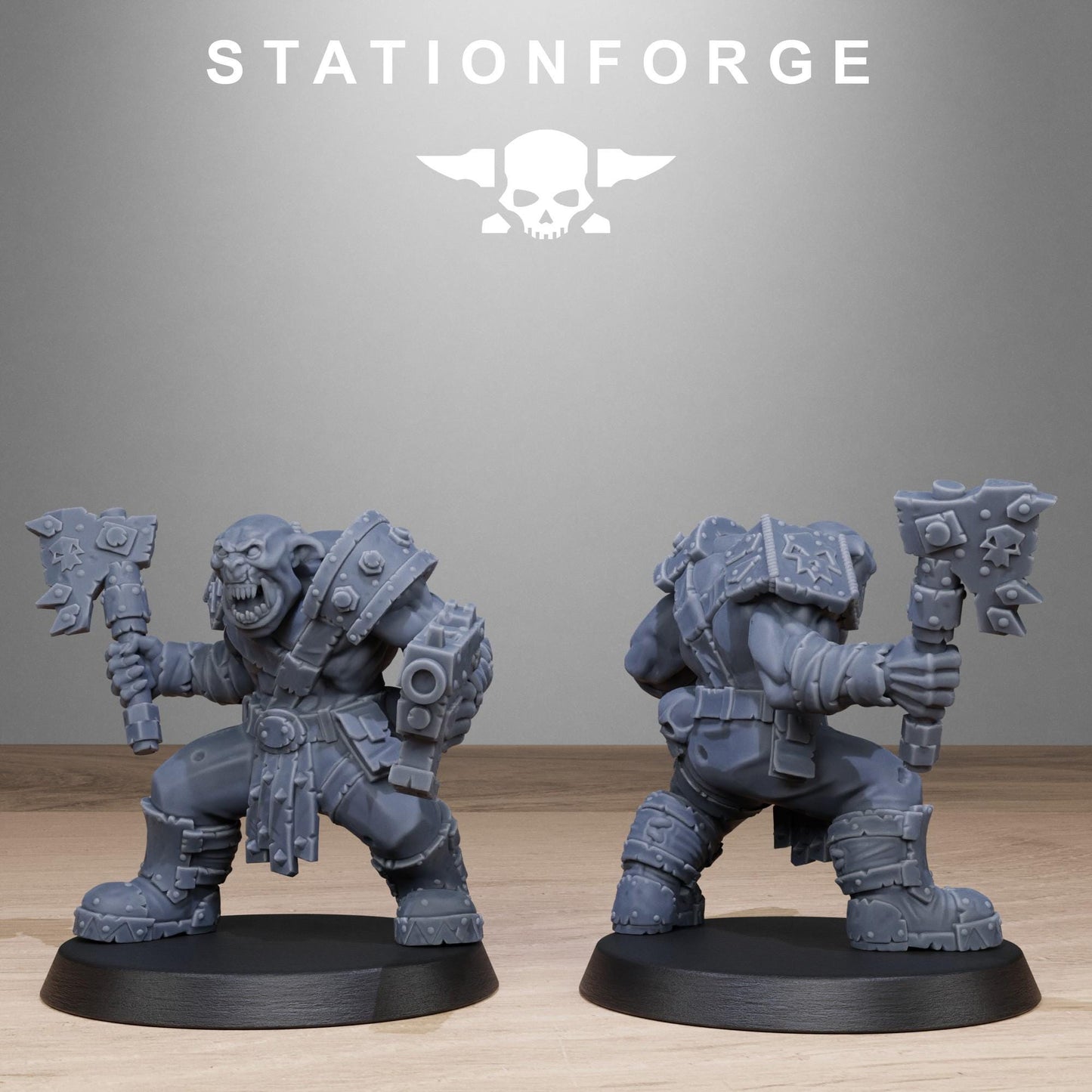 Orkaz Bros Infantry | Station Forge | Wargaming | Wargaming proxy HQ