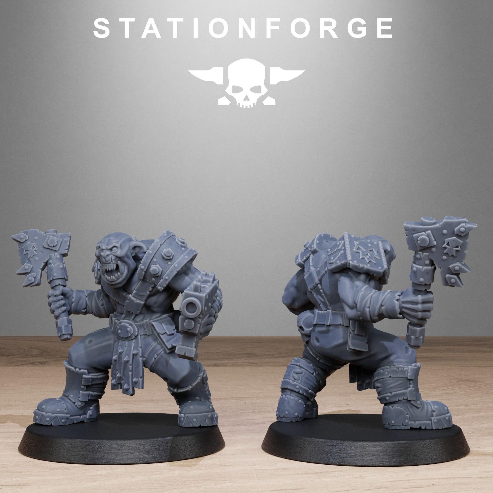 Orkaz Bros Infantry | Station Forge | Wargaming | Wargaming proxy HQ