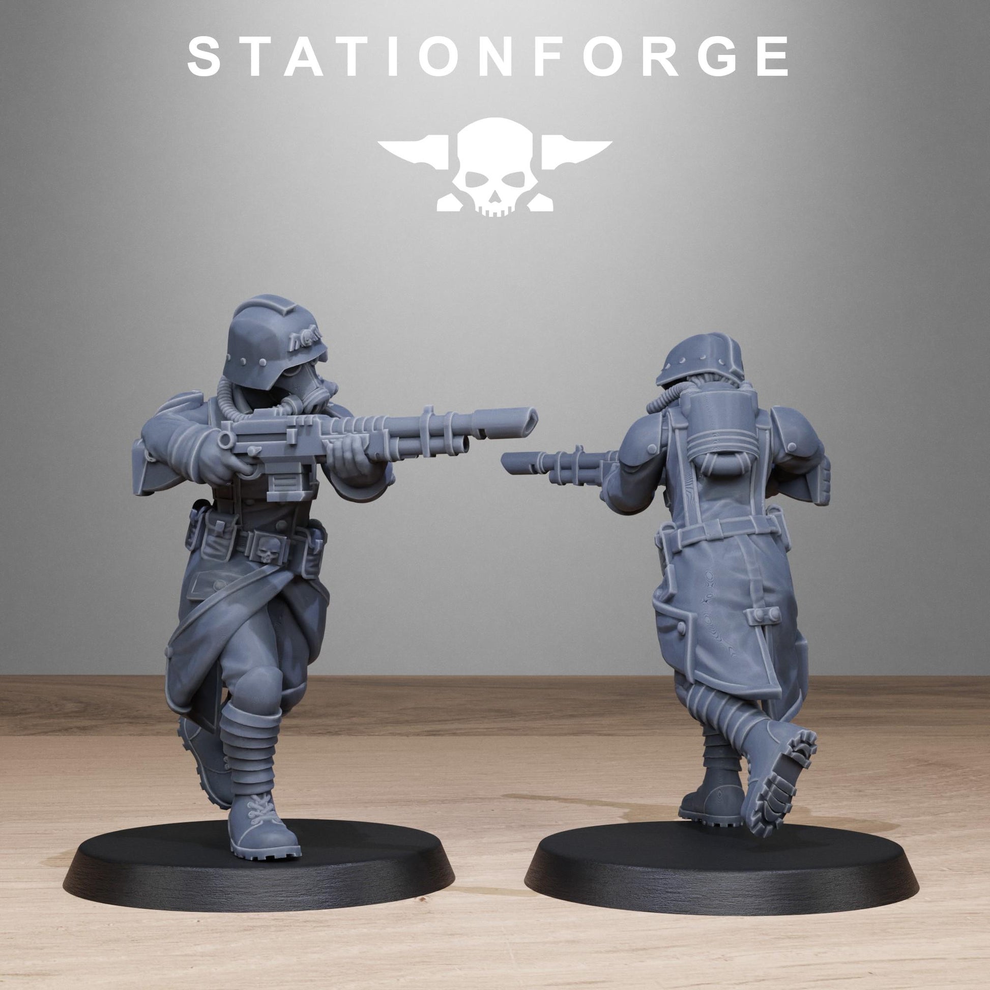 GrimGuard Sisters | Station Forge | Wargaming | Wargaming Miniatures | Grim Dark Future | Tabletop Sci-Fi Wargaming