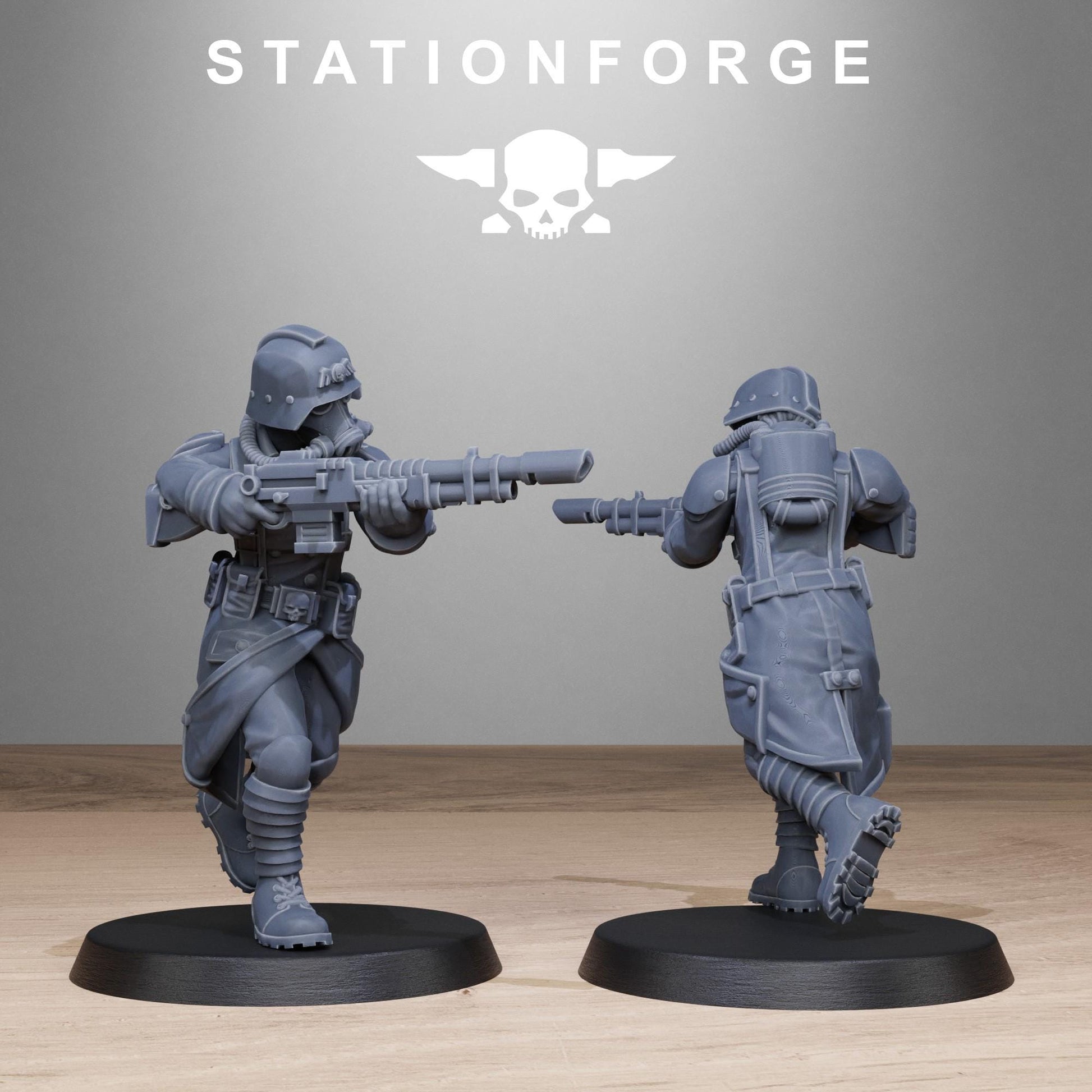 GrimGuard Sisters: Sci-Fi Wargaming Miniatures - Station Forge
