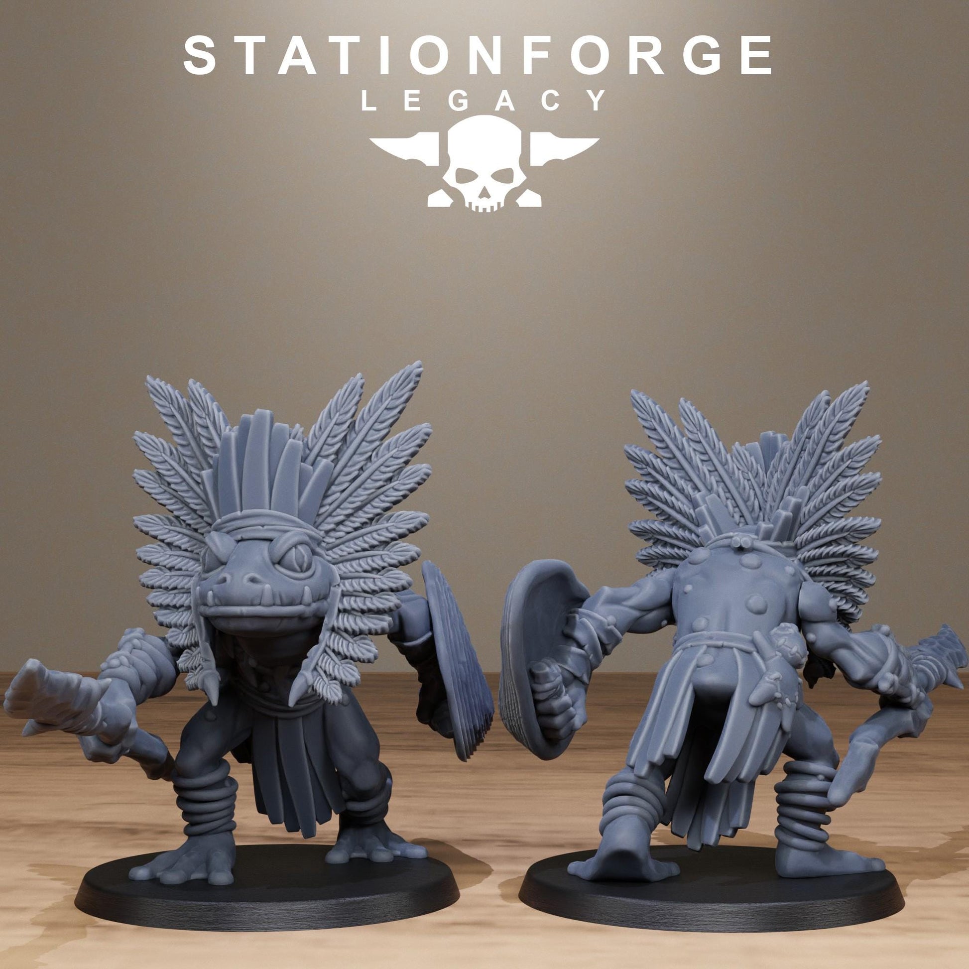 Bogkin Spearmen | Station Forge | Marines | Wargaming | Infantry | Soldiers