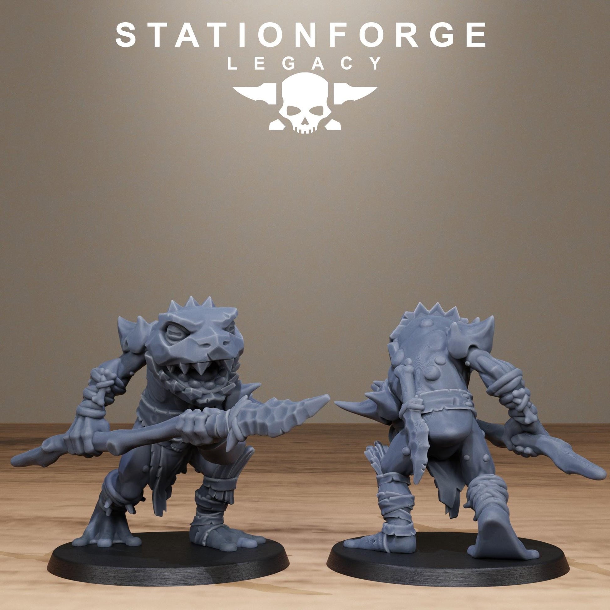 Bogkin Spearmen | Station Forge | Marines | Wargaming | Infantry | Soldiers