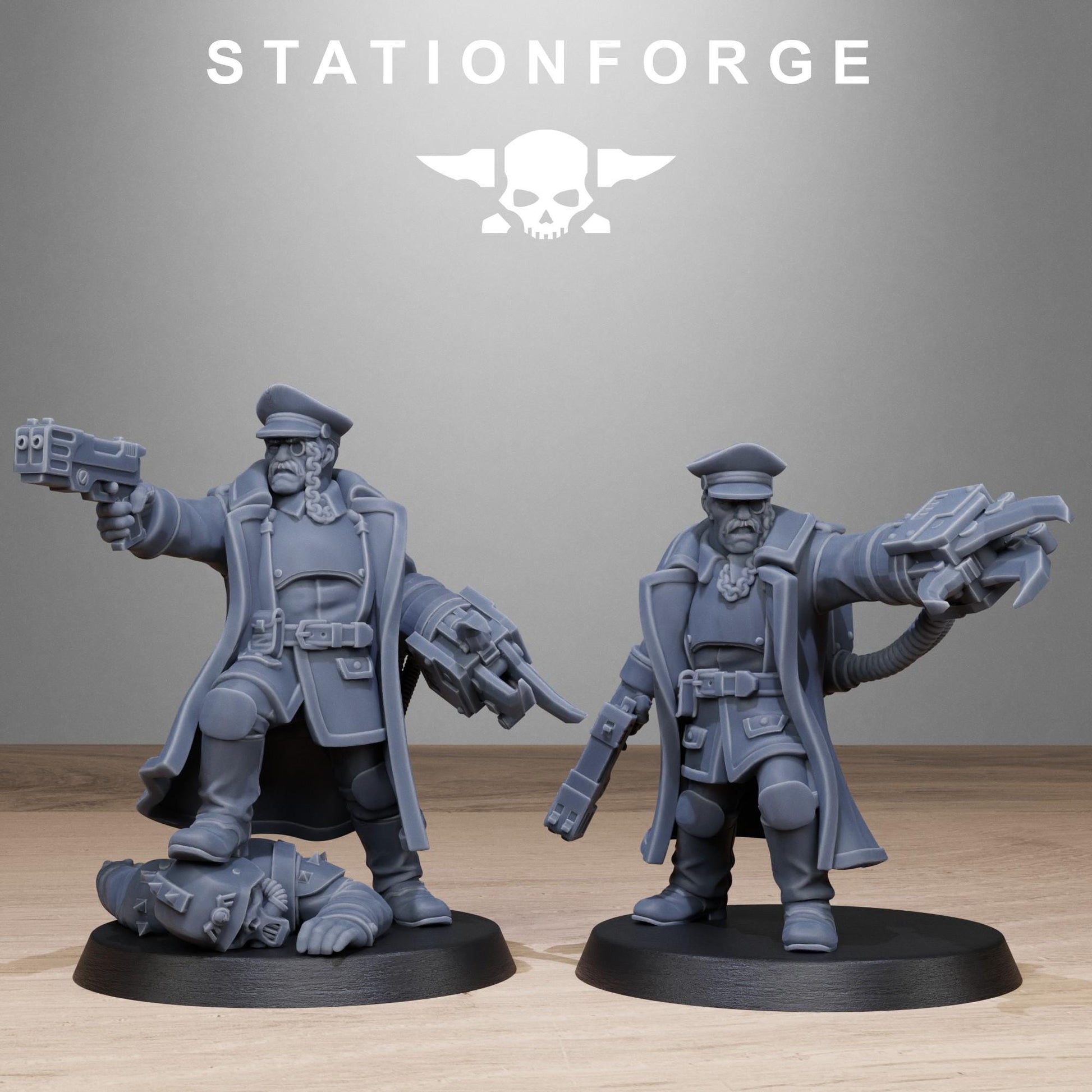 FreeGuard Officer | Station Forge | Wargaming | Infantry |