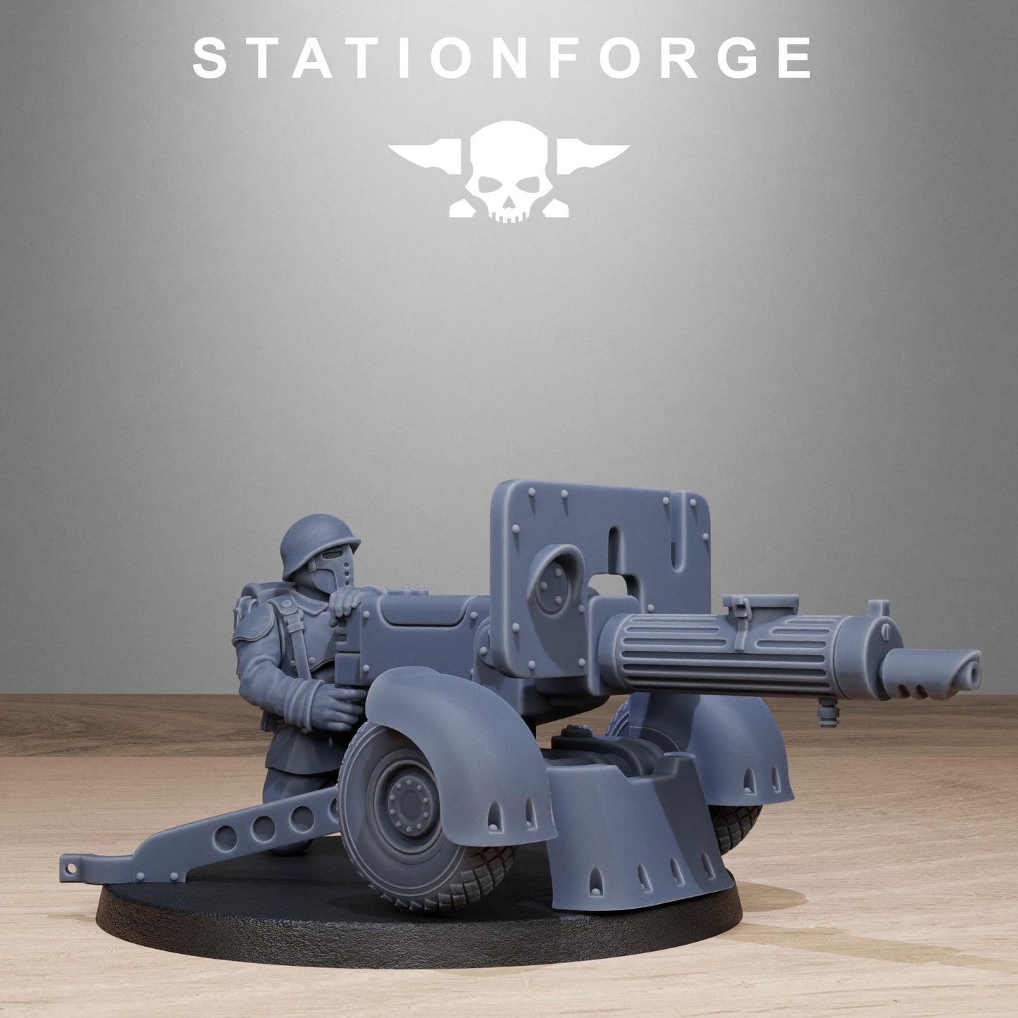 FreeGuard Light Machine Gun | Station Forge | Wargaming | Infantry |
