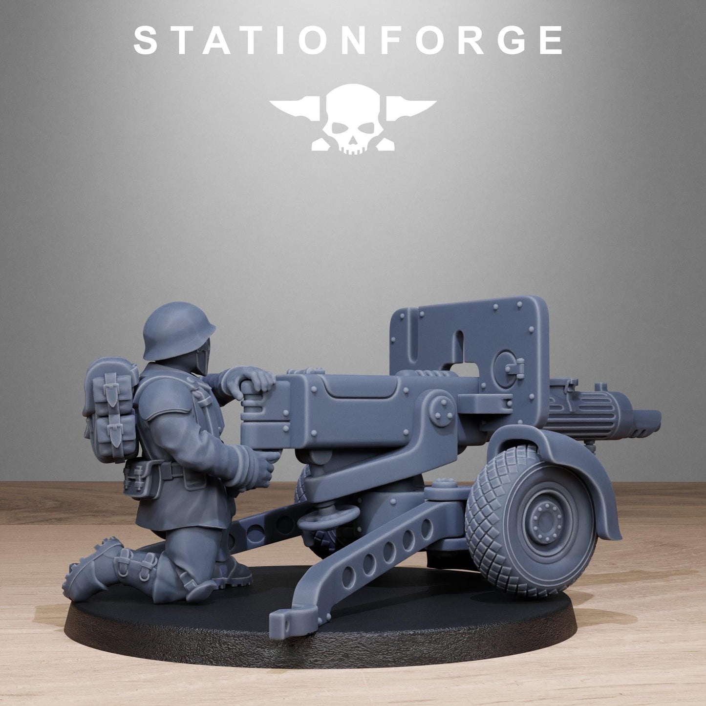 FreeGuard Light Machine Gun | Station Forge | Wargaming | Infantry |