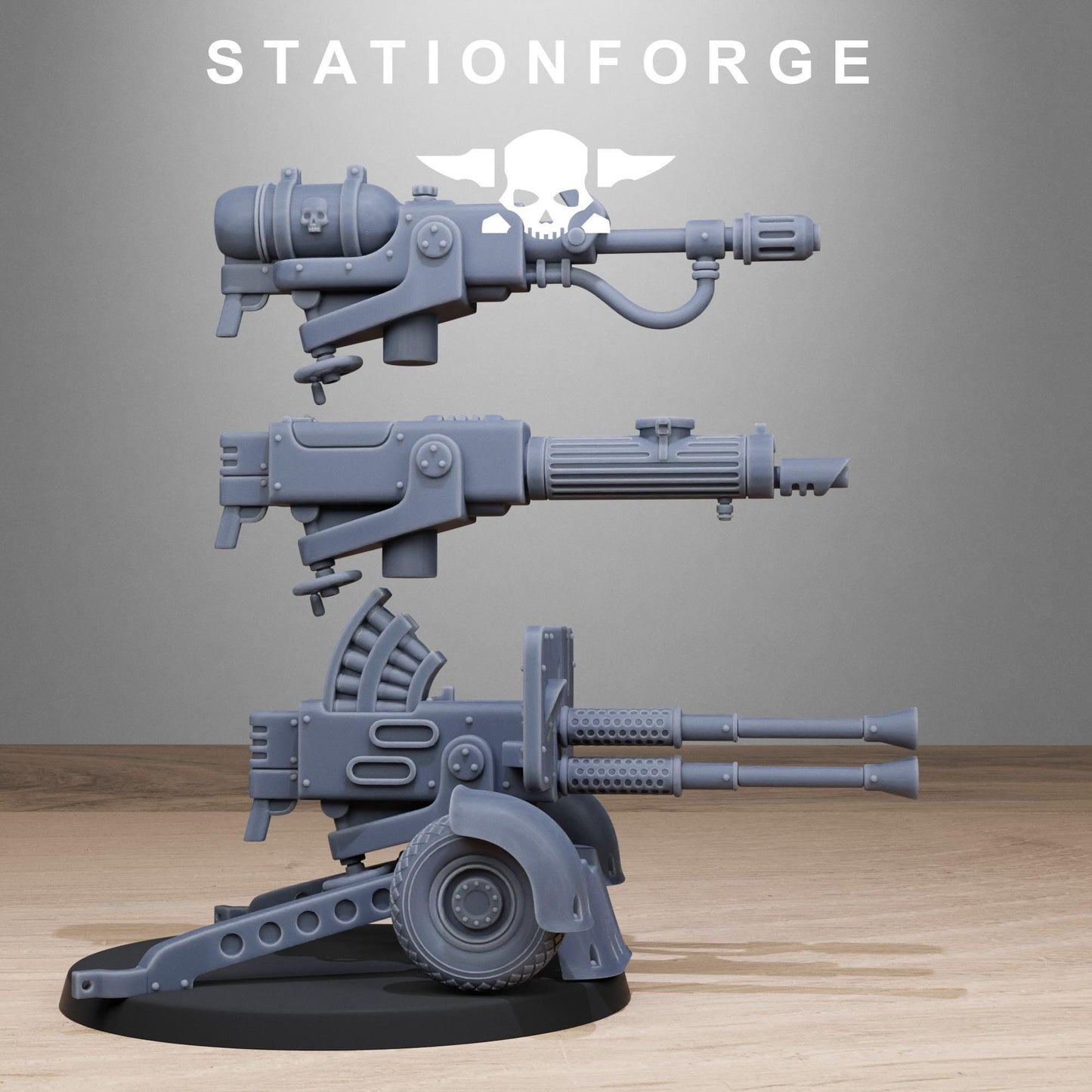 FreeGuard Light Machine Gun | Station Forge | Wargaming | Infantry |