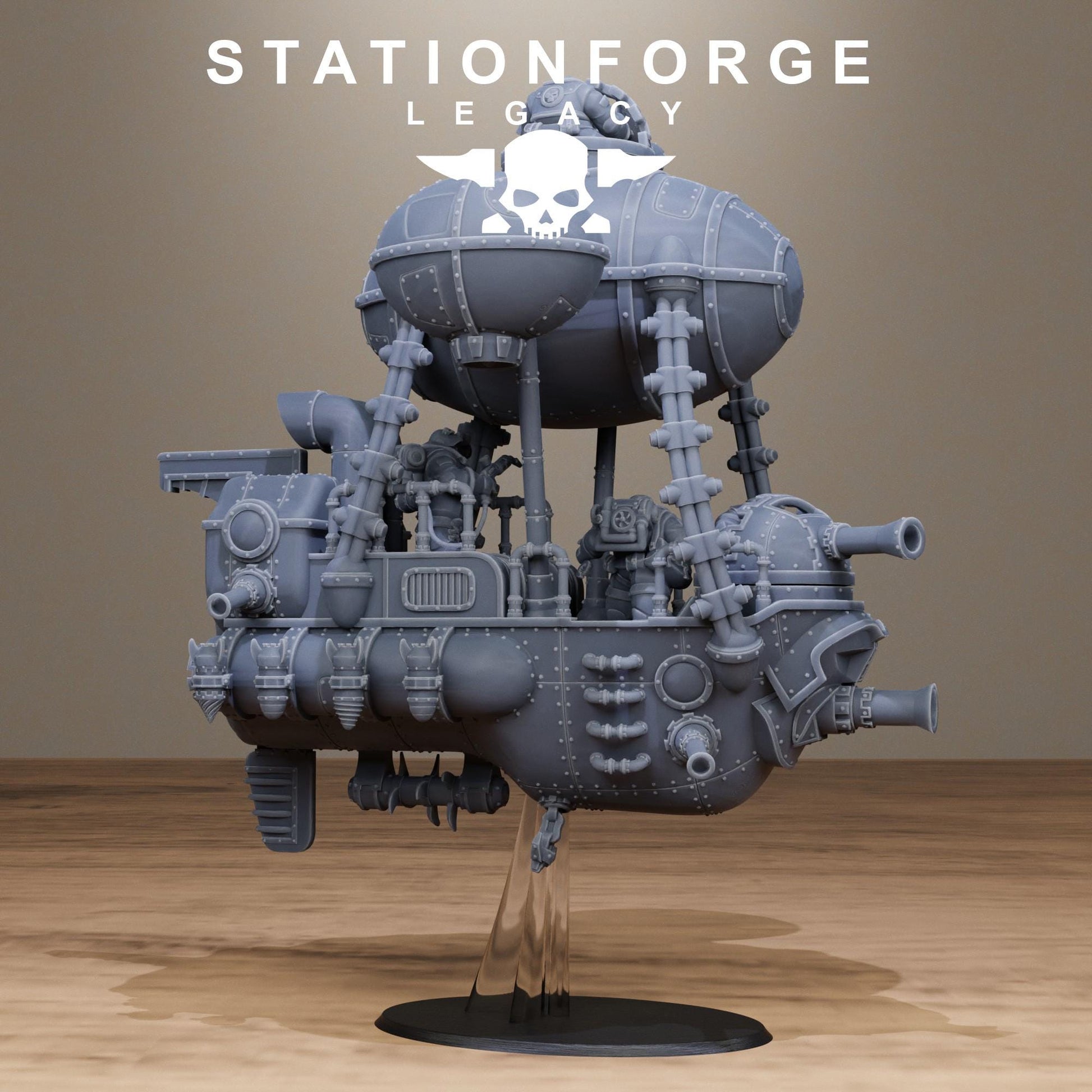 Ironvale Airship | Station Forge Legacy | Wargaming | Infantry