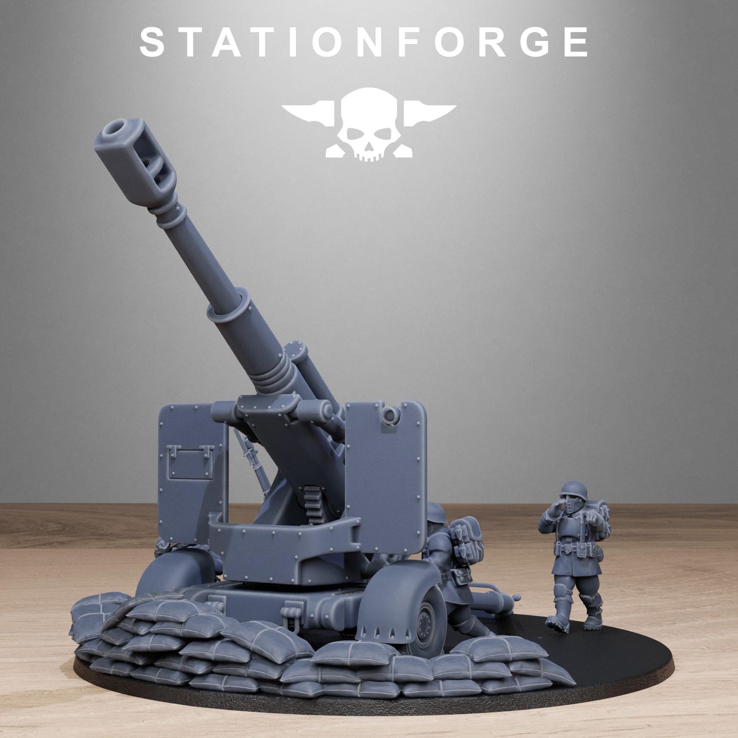 FreeGuard Light Artillery | Station Forge | Wargaming | Infantry |