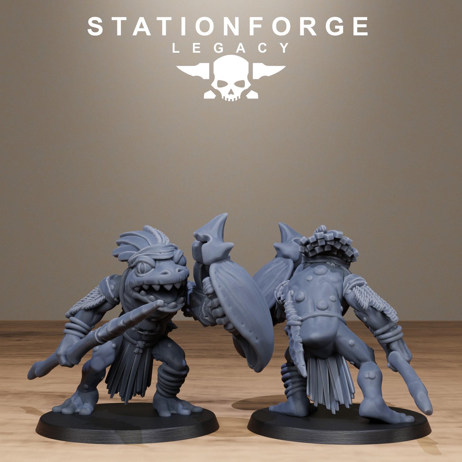 Bogkin Spearmen | Station Forge | Marines | Wargaming | Infantry | Soldiers