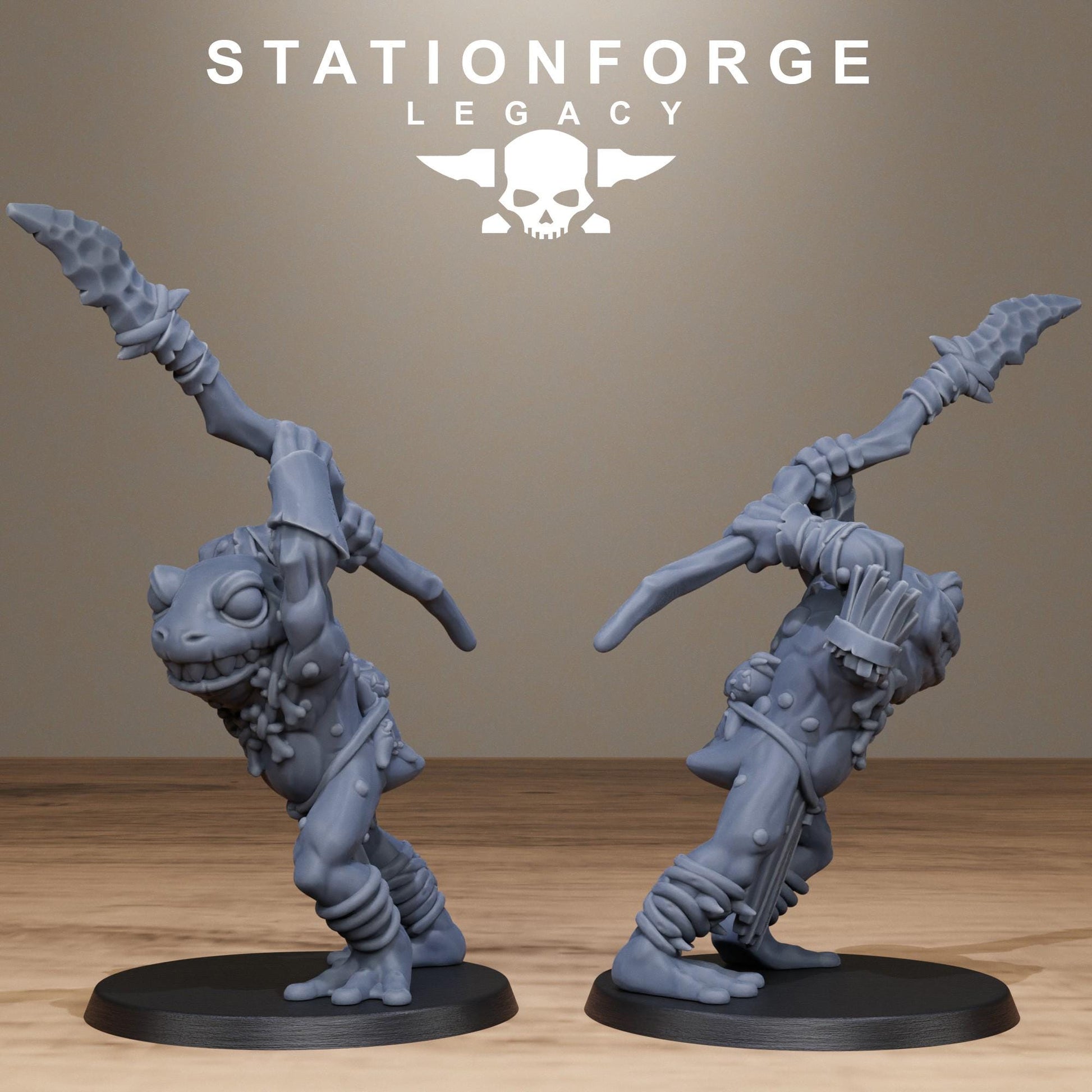 Bogkin Spearmen | Station Forge | Marines | Wargaming | Infantry | Soldiers