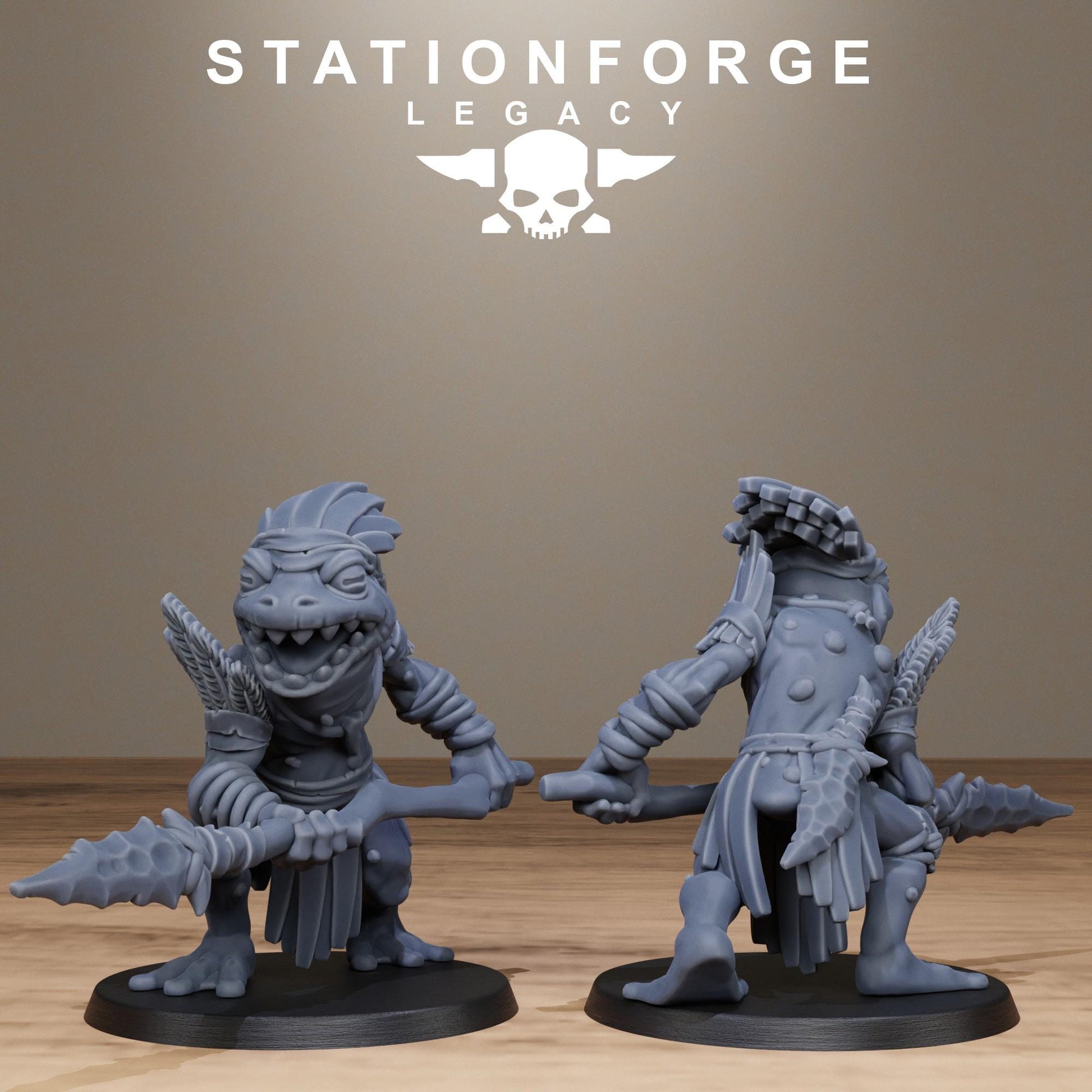 Bogkin Spearmen | Station Forge | Marines | Wargaming | Infantry | Soldiers