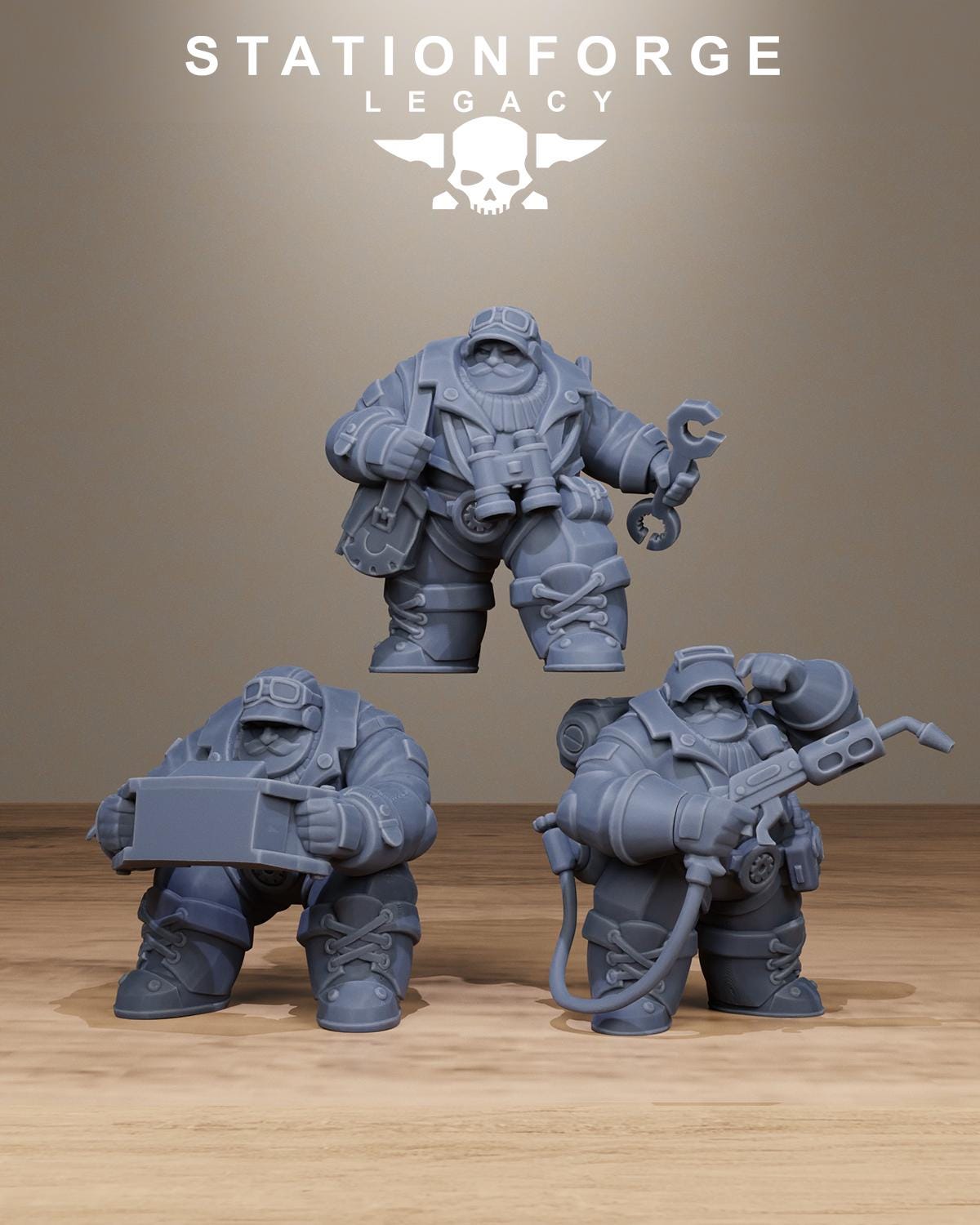 Ironvale Airship | Station Forge Legacy | Wargaming | Infantry