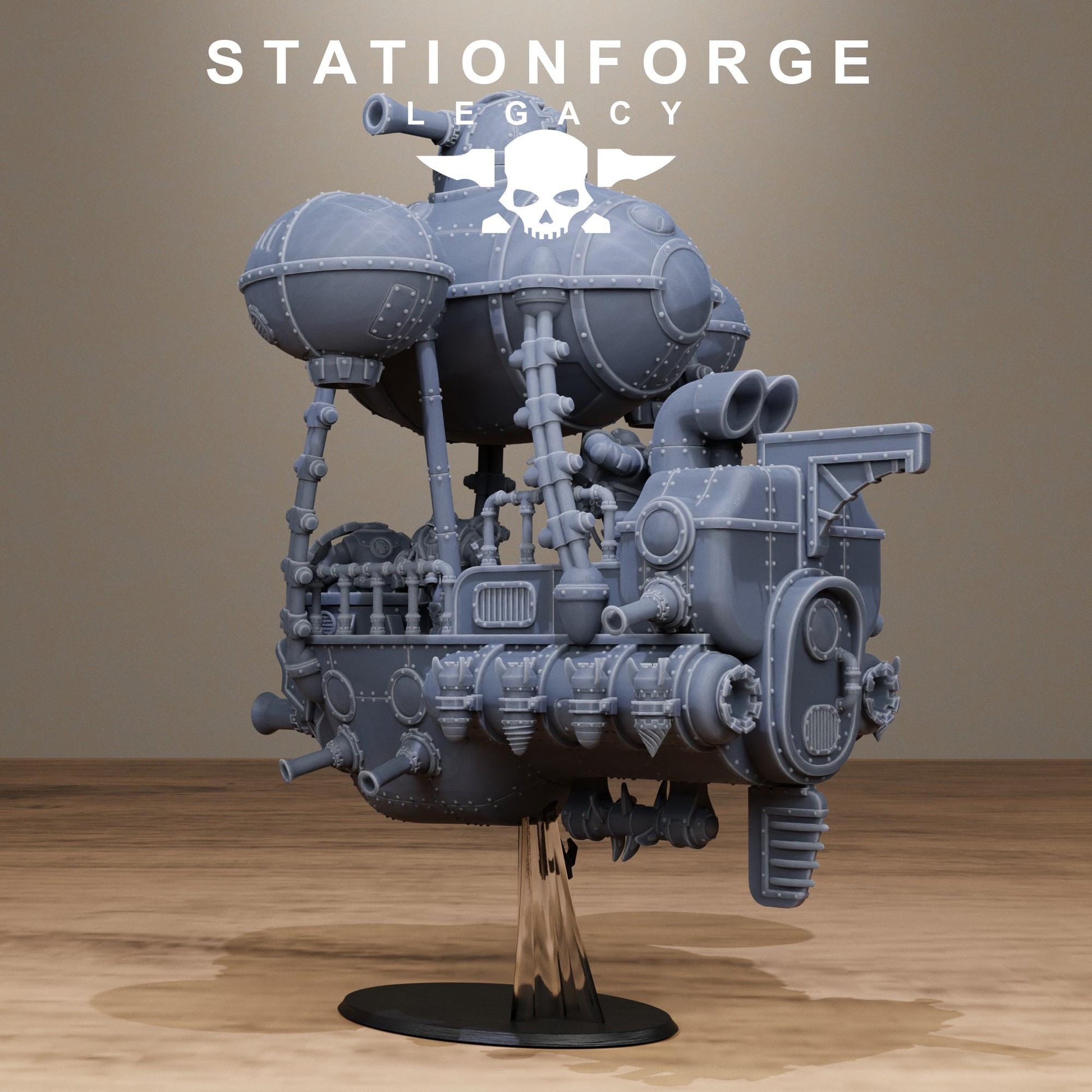 Ironvale Airship | Station Forge Legacy | Wargaming | Infantry