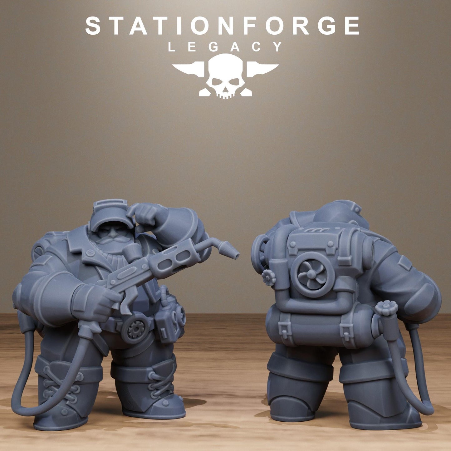 Ironvale Airship | Station Forge Legacy | Wargaming | Infantry