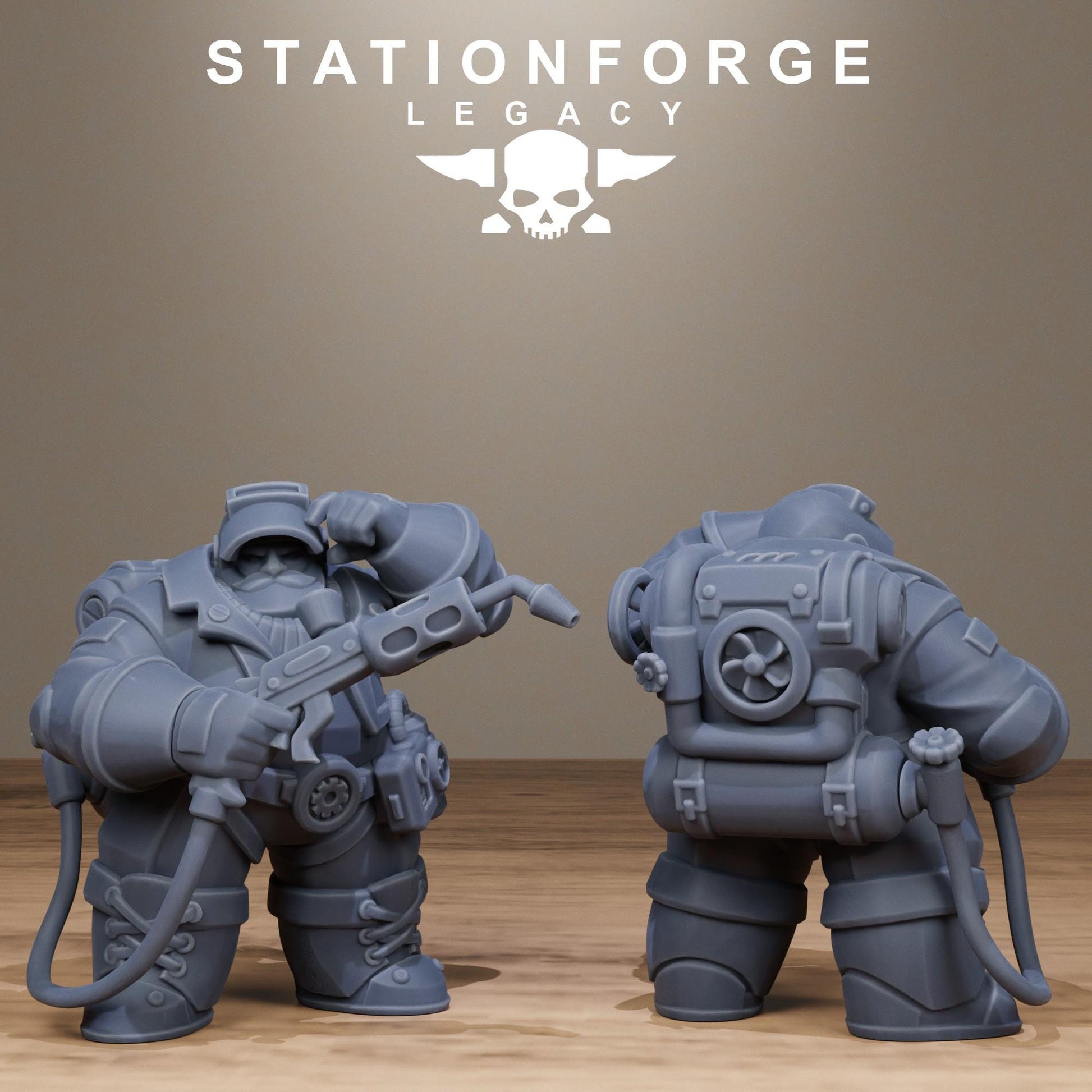 Ironvale Airship | Station Forge Legacy | Wargaming | Infantry