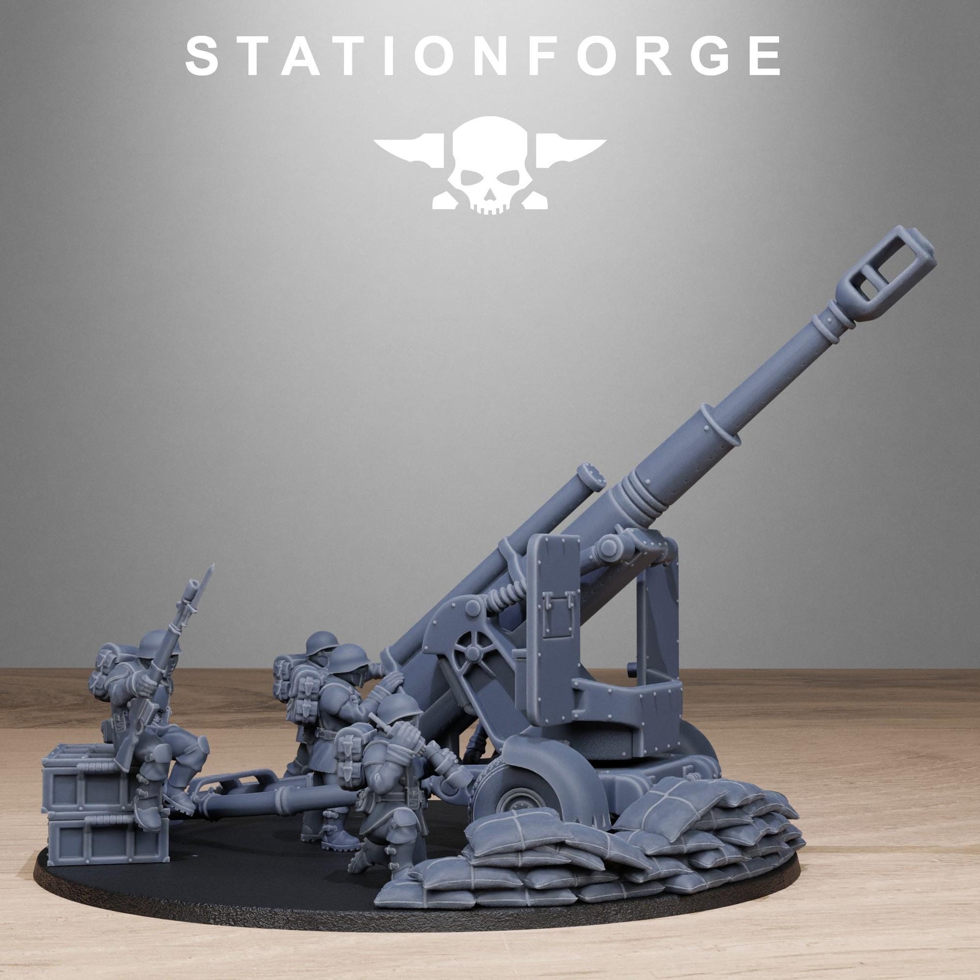 FreeGuard Light Artillery | Station Forge | Wargaming | Infantry |