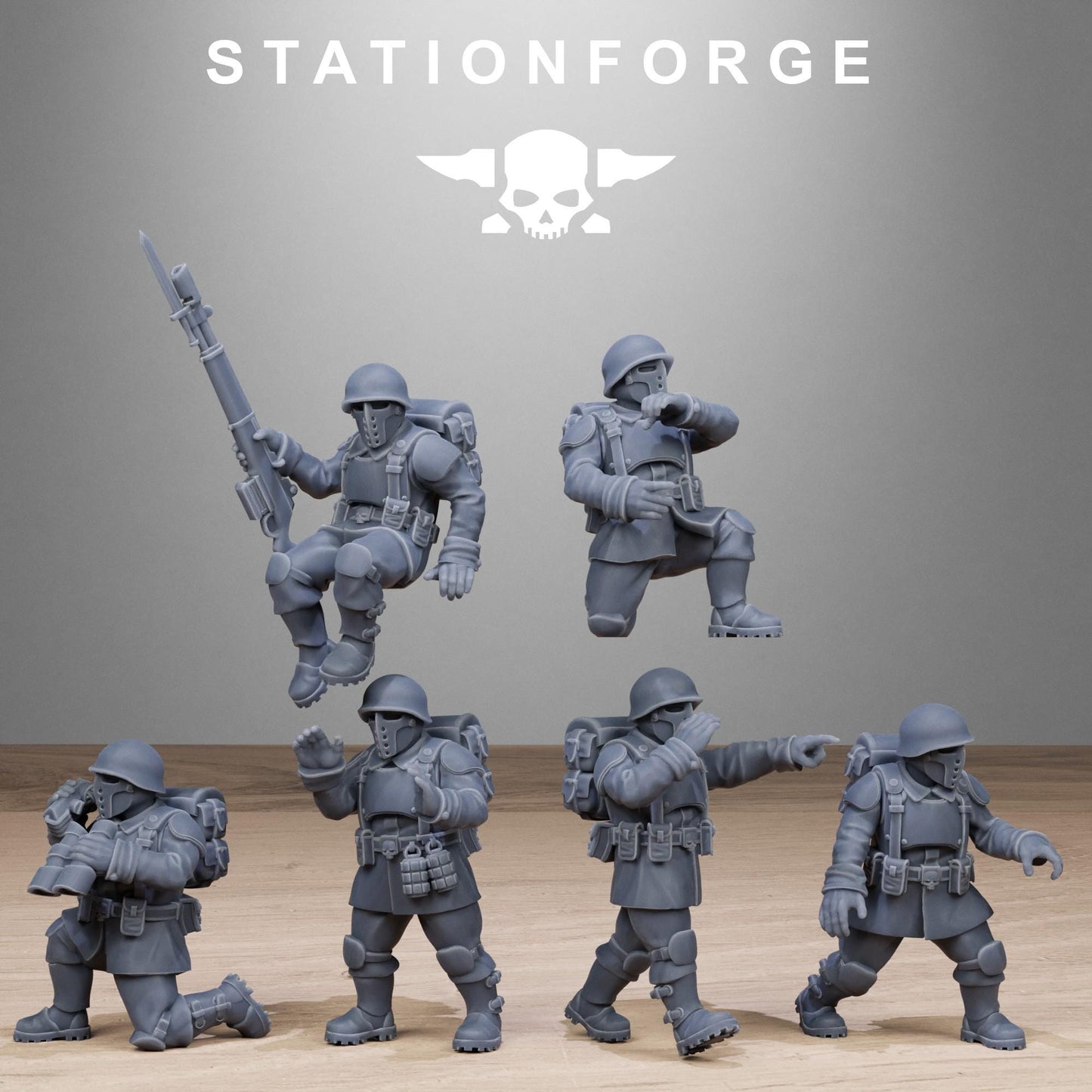 FreeGuard Light Artillery | Station Forge | Wargaming | Infantry |