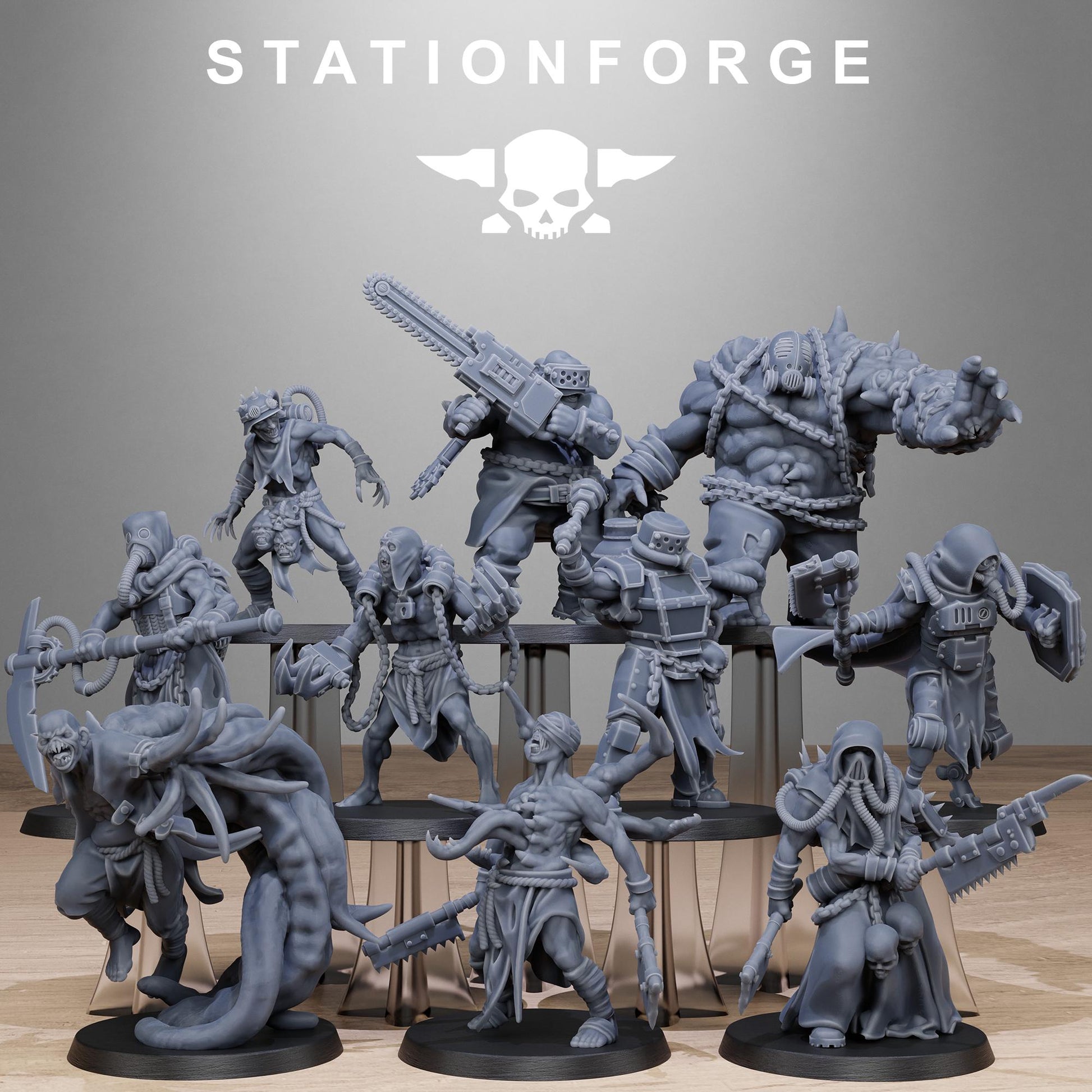 Corrupted Guard Butchers | Station Forge | Wargaming | Infantry | Soldiers