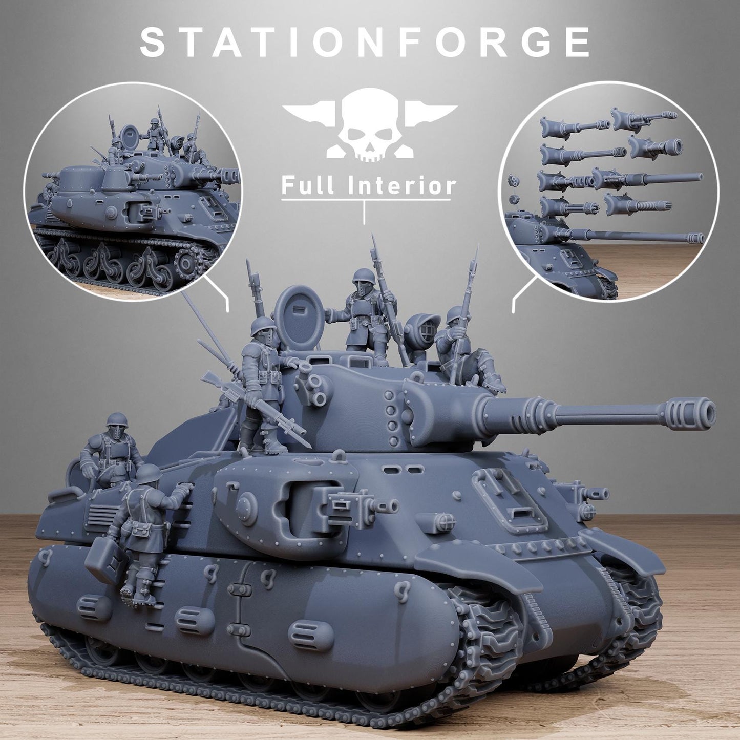 FreeGuard Heavy Tank | Station Forge | Wargaming |