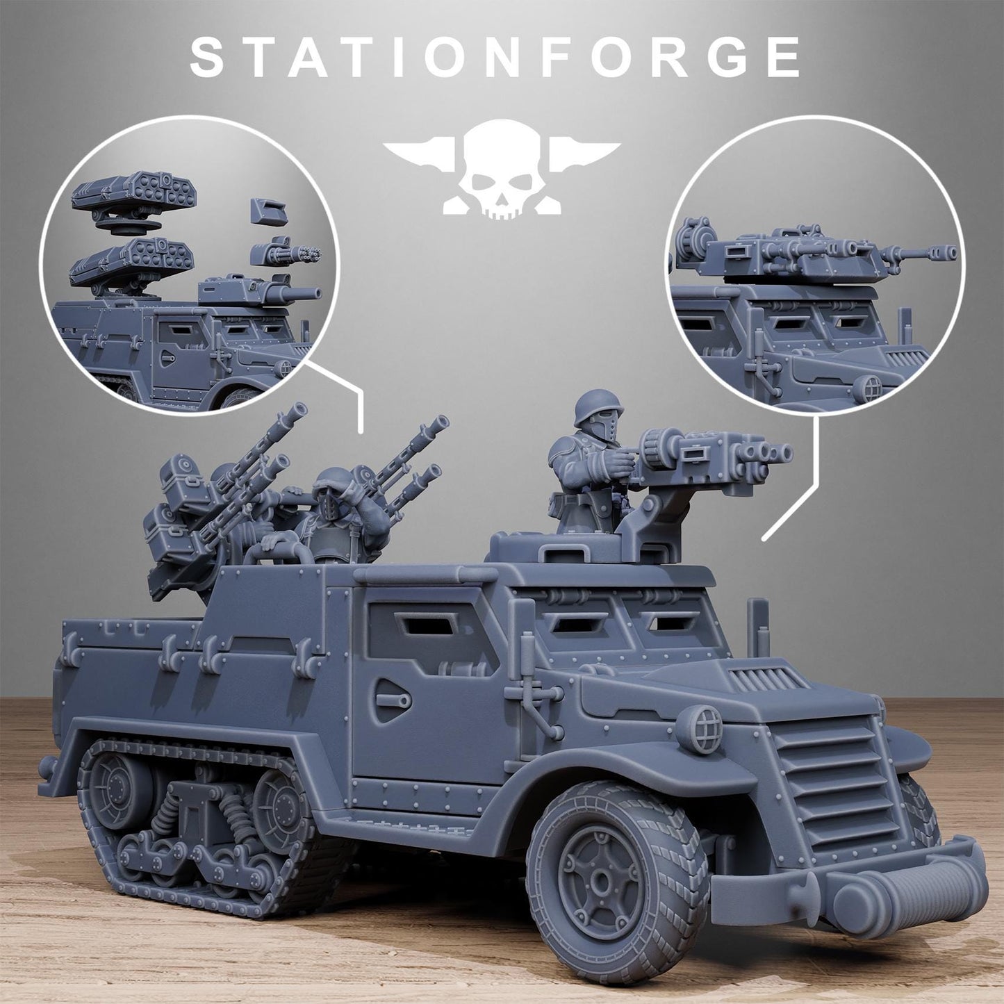 FreeGuard Half Tank | Station Forge | Wargaming |