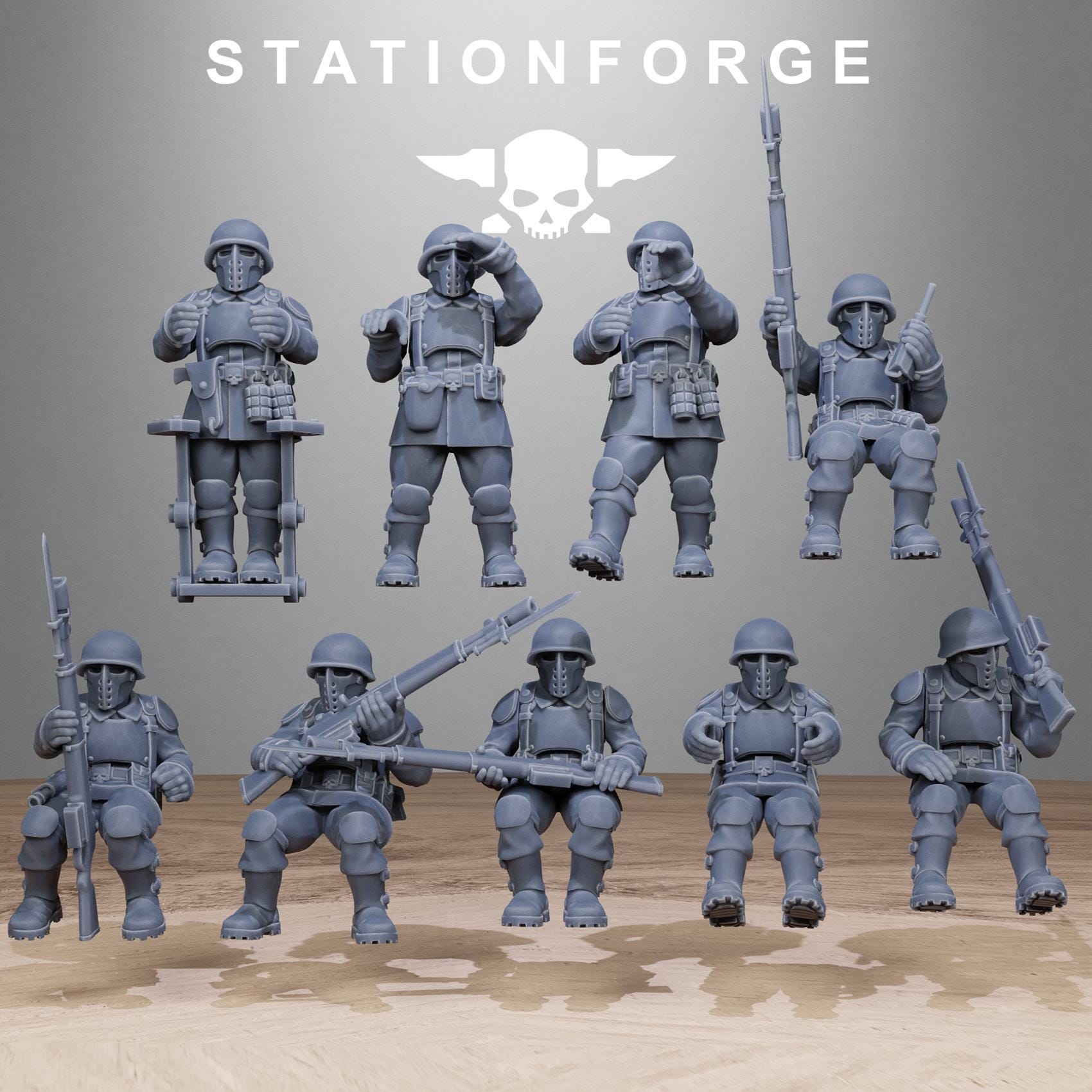FreeGuard Half Tank | Station Forge | Wargaming |