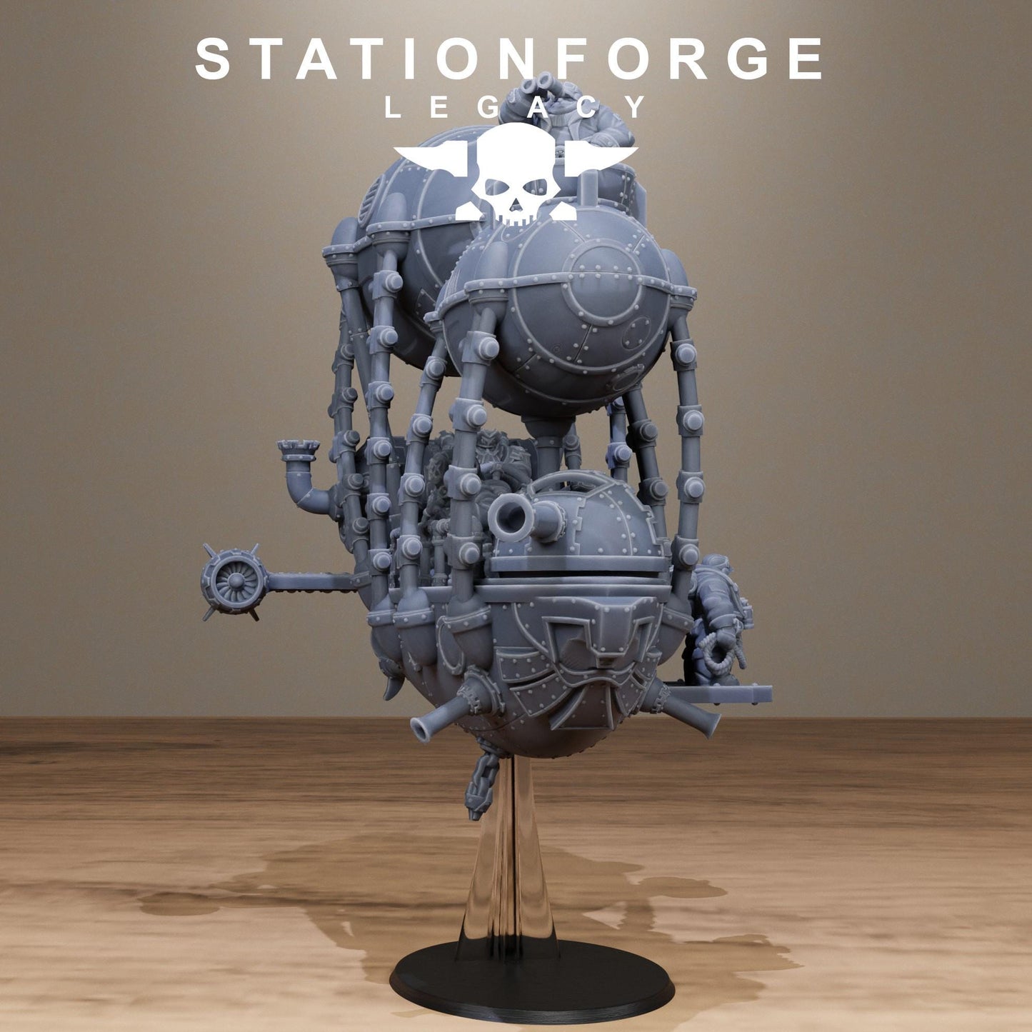 Ironvale Airship Maximus | Station Forge Legacy | Wargaming | Infantry