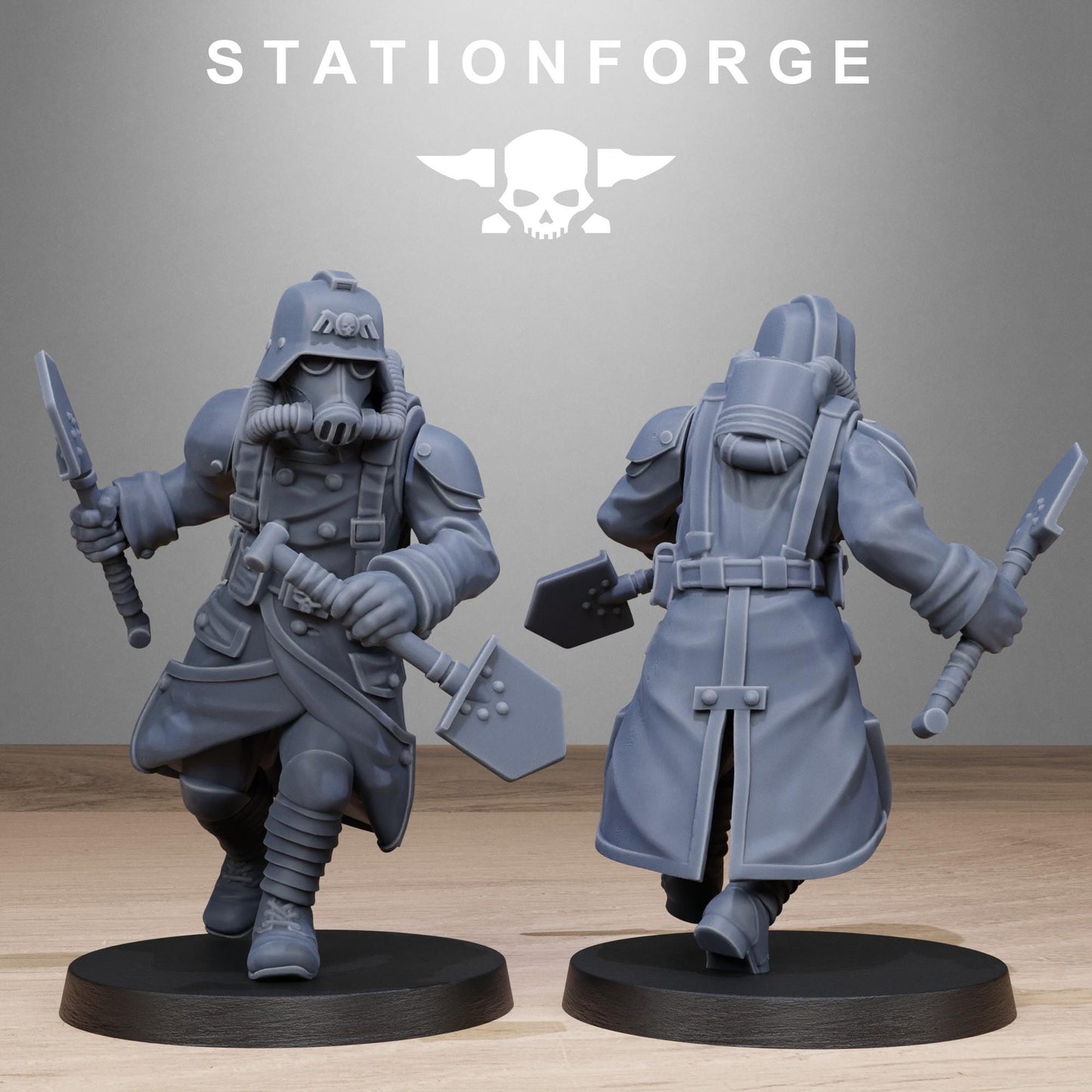 GrimGuard Shovel Fighters | Station Forge | Marines | Wargaming | Infantry | Soldiers