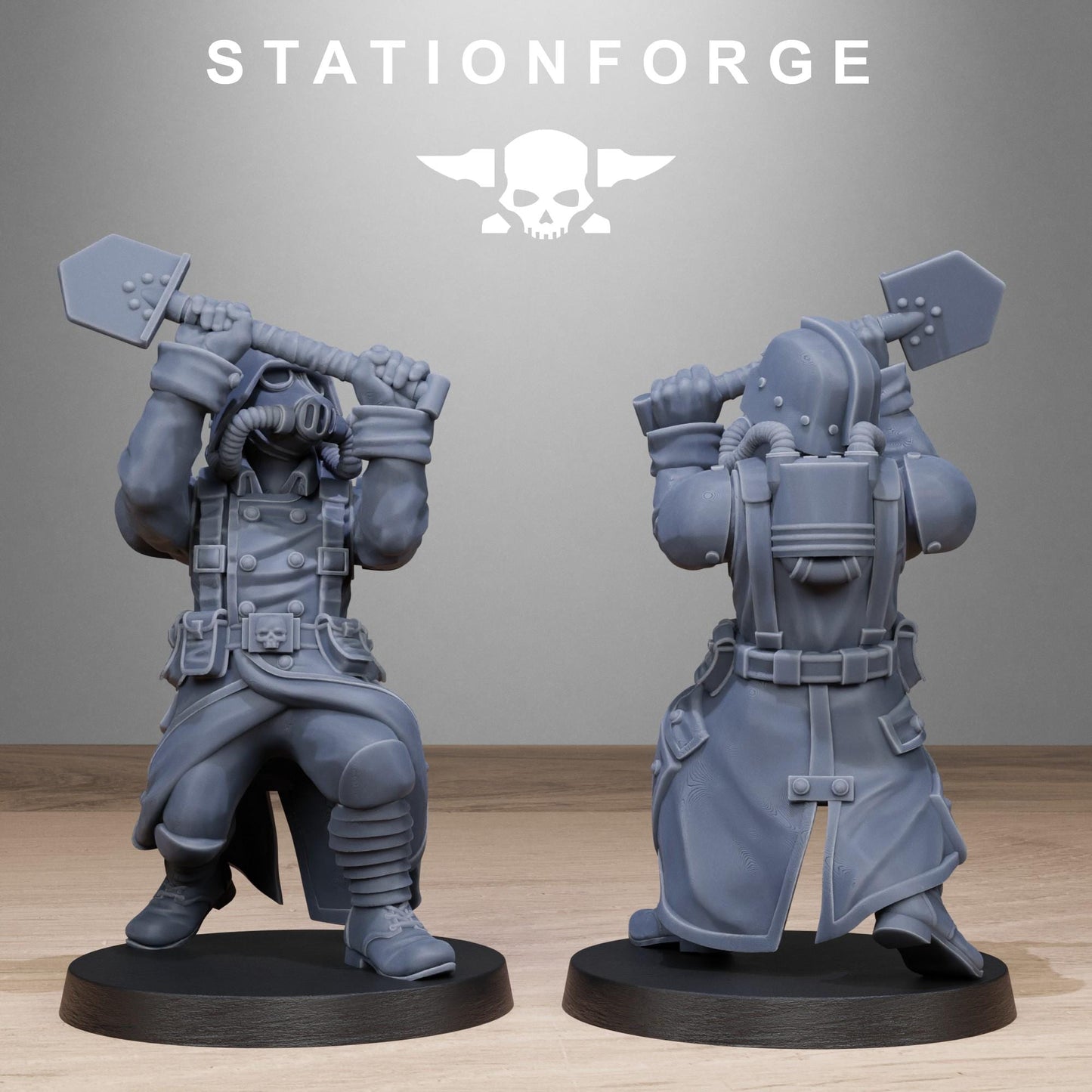 GrimGuard Shovel Fighters | Station Forge | Marines | Wargaming | Infantry | Soldiers