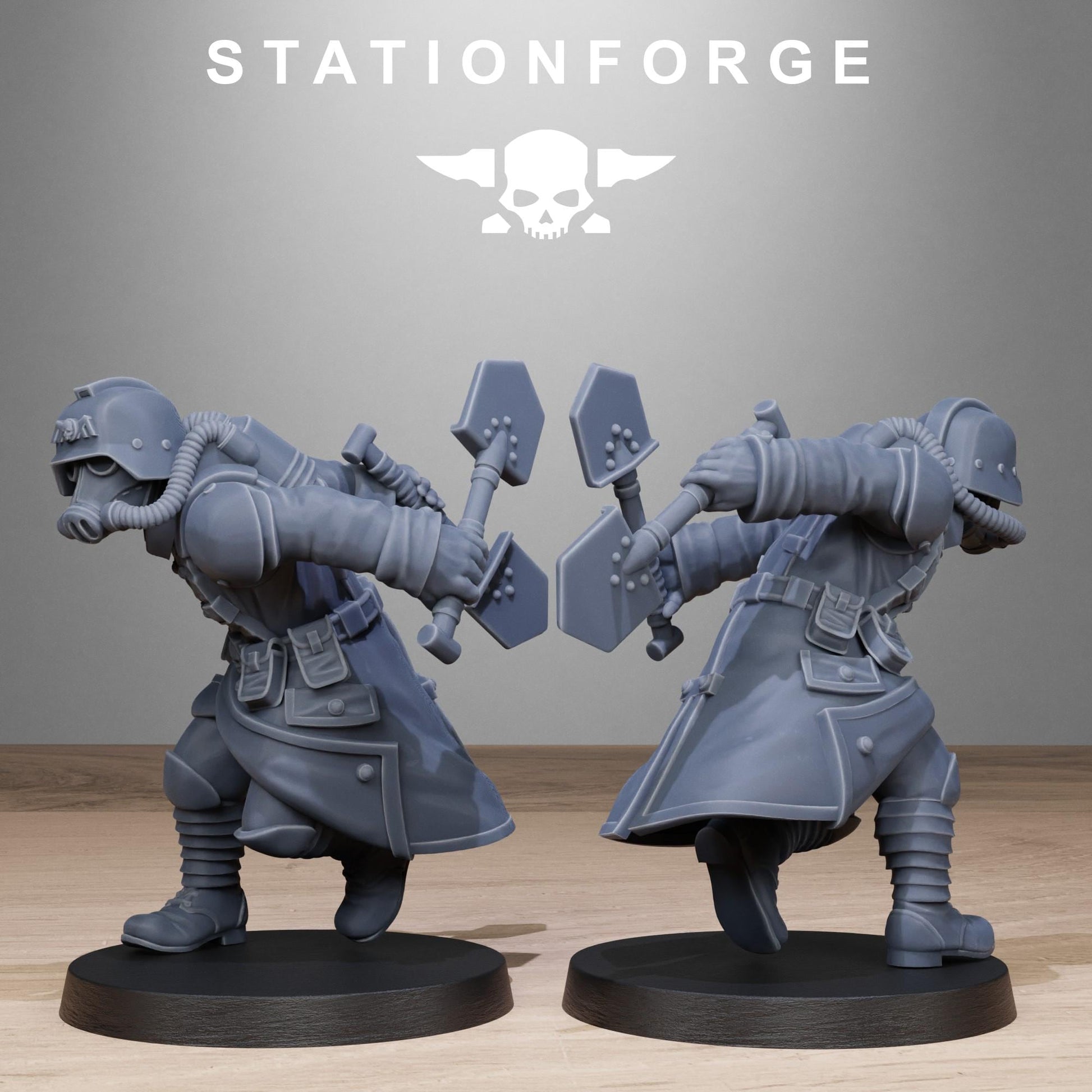 GrimGuard Shovel Fighters | Station Forge | Marines | Wargaming | Infantry | Soldiers