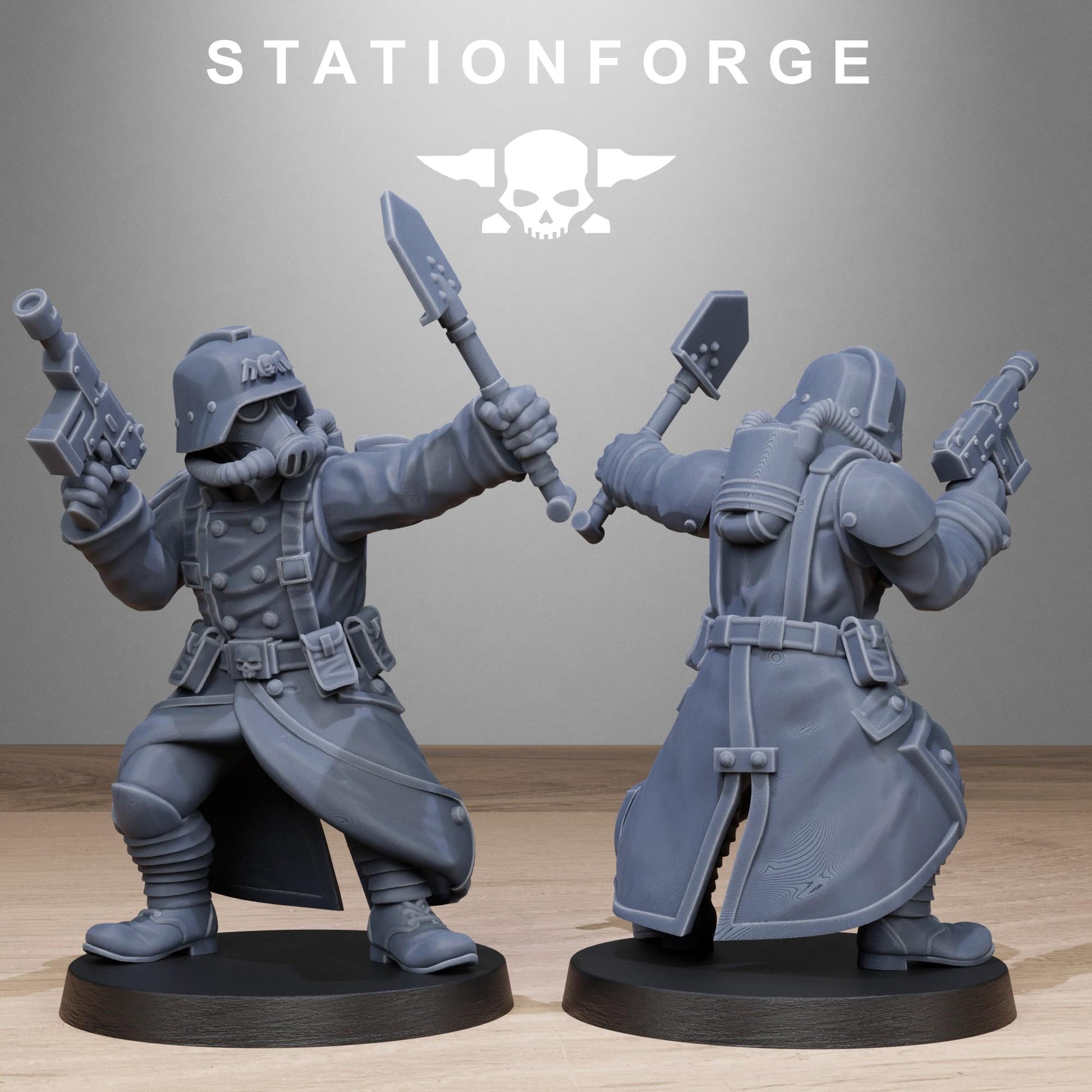 GrimGuard Shovel Fighters | Station Forge | Marines | Wargaming | Infantry | Soldiers