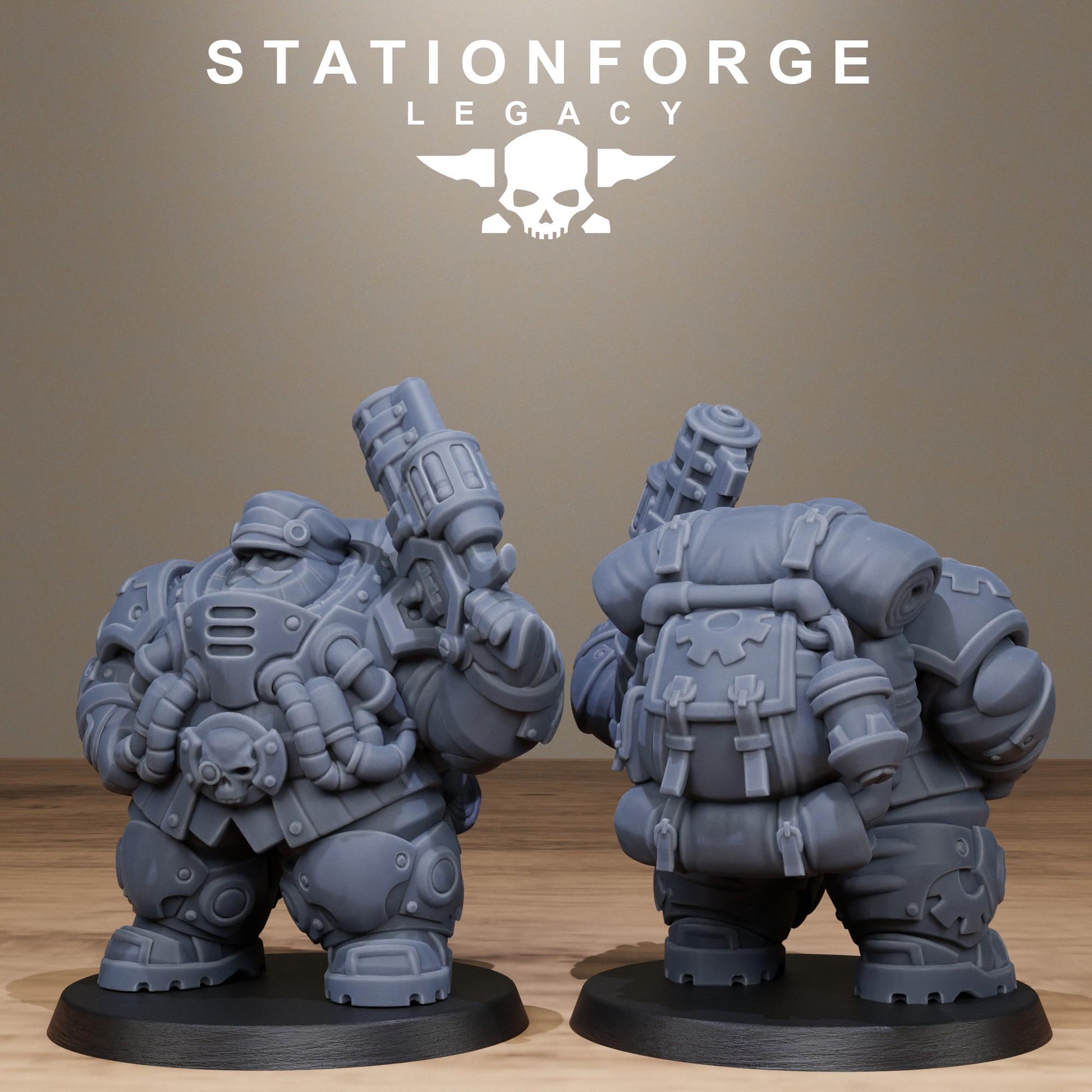 Ironvale Gearholders | Station Forge Legacy | Wargaming | Infantry