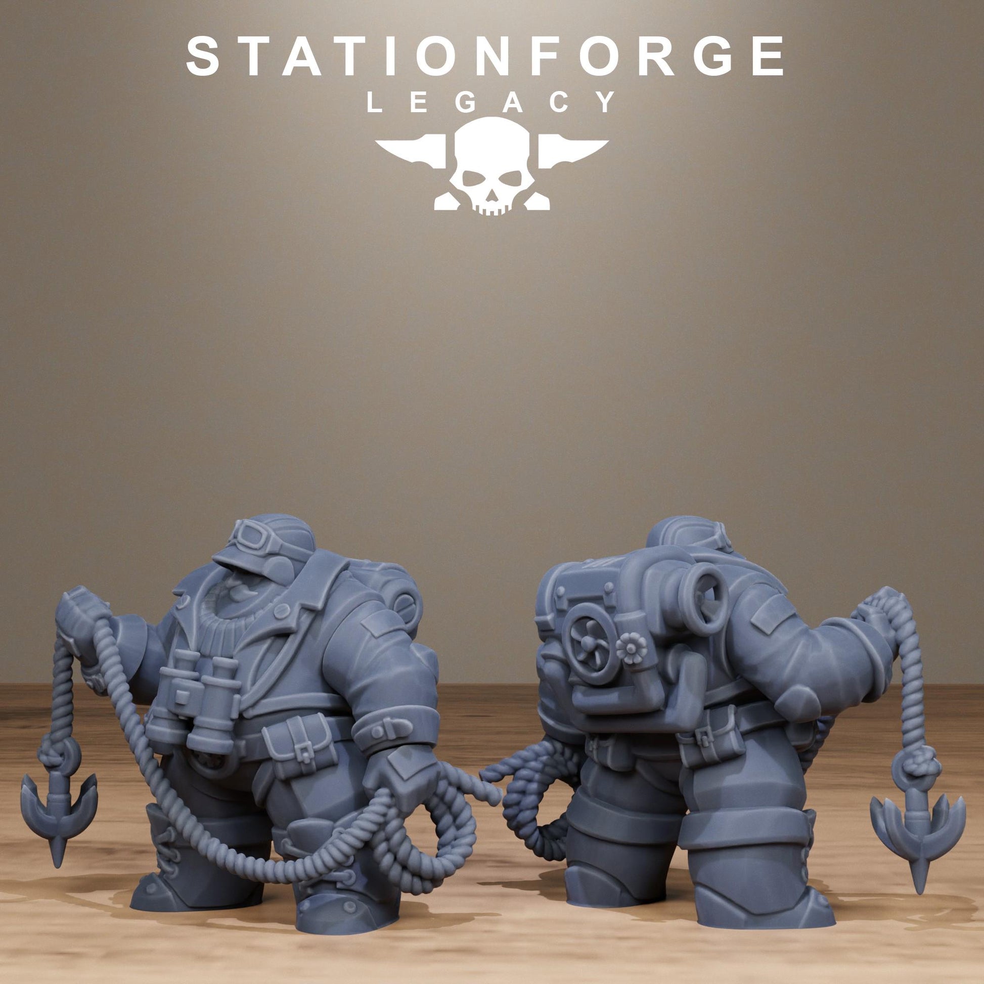 Ironvale Airship Maximus | Station Forge Legacy | Wargaming | Infantry