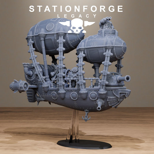 Ironvale Airship Maximus | Station Forge Legacy | Wargaming | Infantry