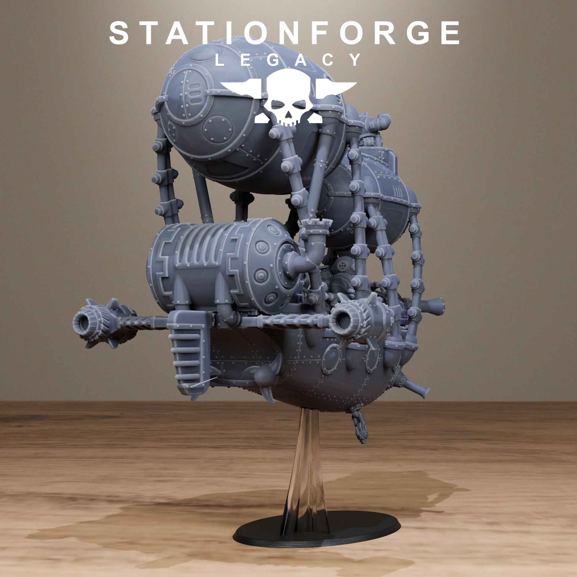 Ironvale Airship Maximus | Station Forge Legacy | Wargaming | Infantry