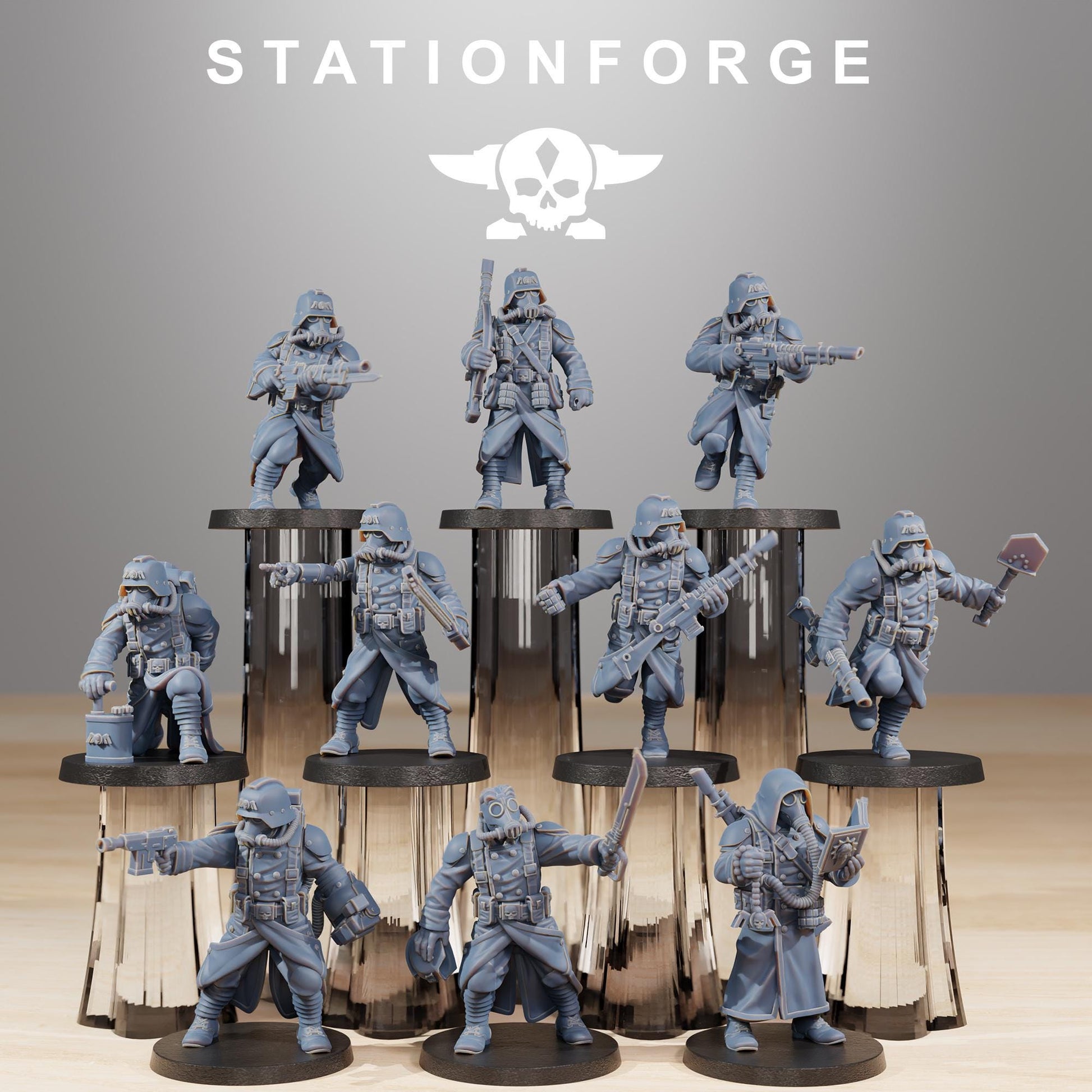 GrimGuard Acolytes | Station Forge | Marines | Wargaming | Infantry | Soldiers