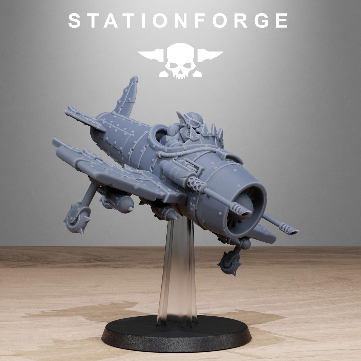 Orkaz Gob Planes | Orkaz | Orc | Grimdark Future | Sci Fi | Space | Table Top | Station Forge | tabletop Wargaming | High Quality Minis