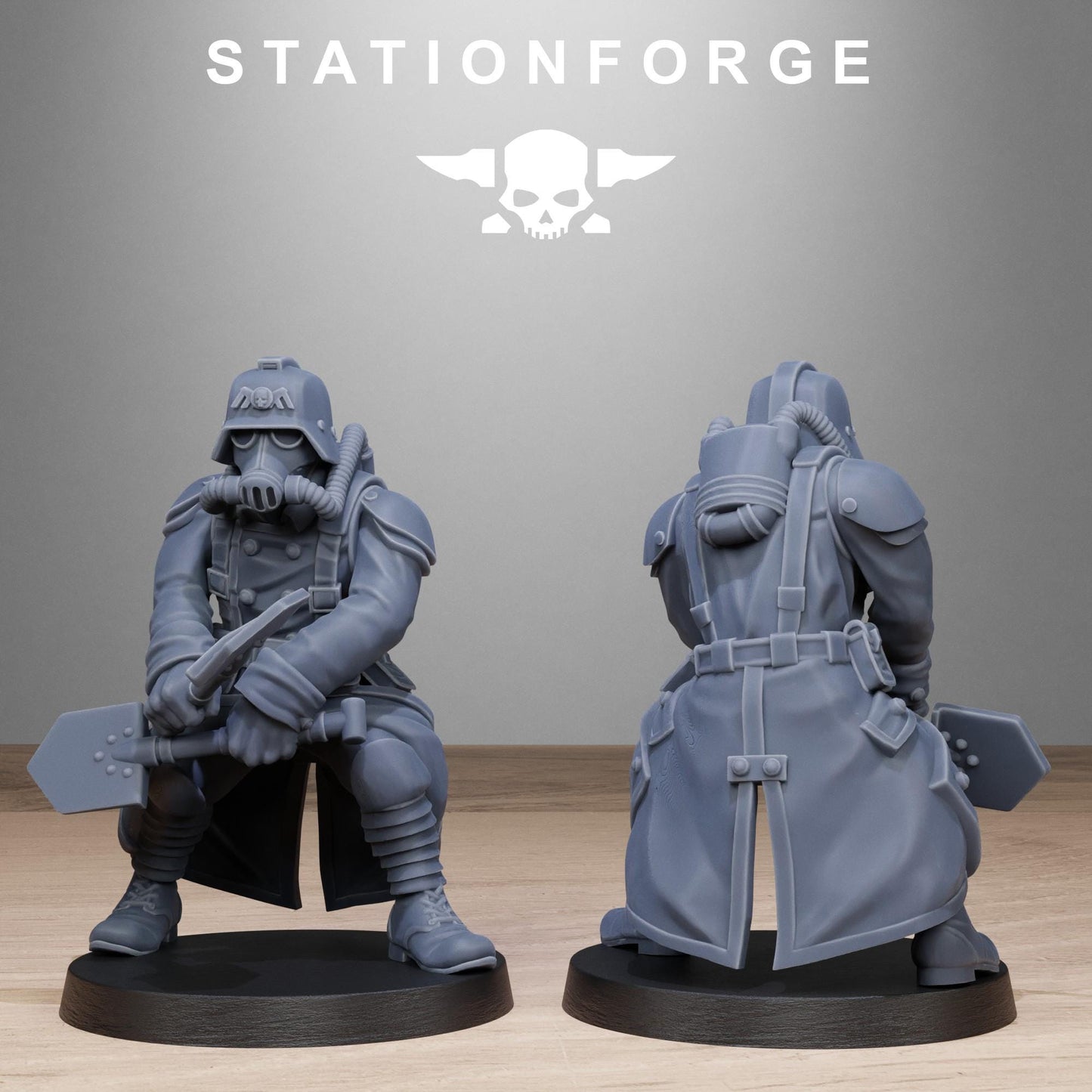 GrimGuard Shovel Fighters | Station Forge | Marines | Wargaming | Infantry | Soldiers