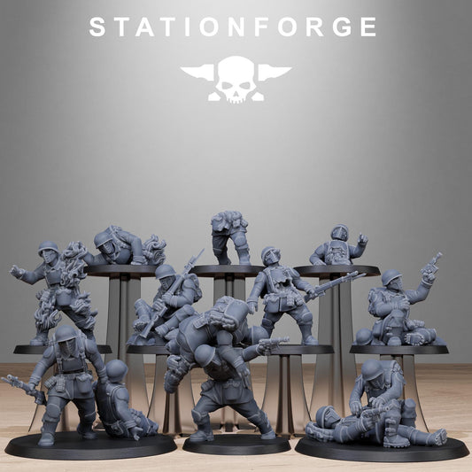 FreeGuard Fallen | Station Forge | Wargaming | Infantry |