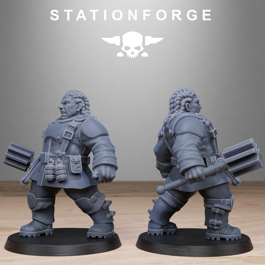 FreeGuard Mutant Sisters | Station Forge | Wargaming | Infantry |