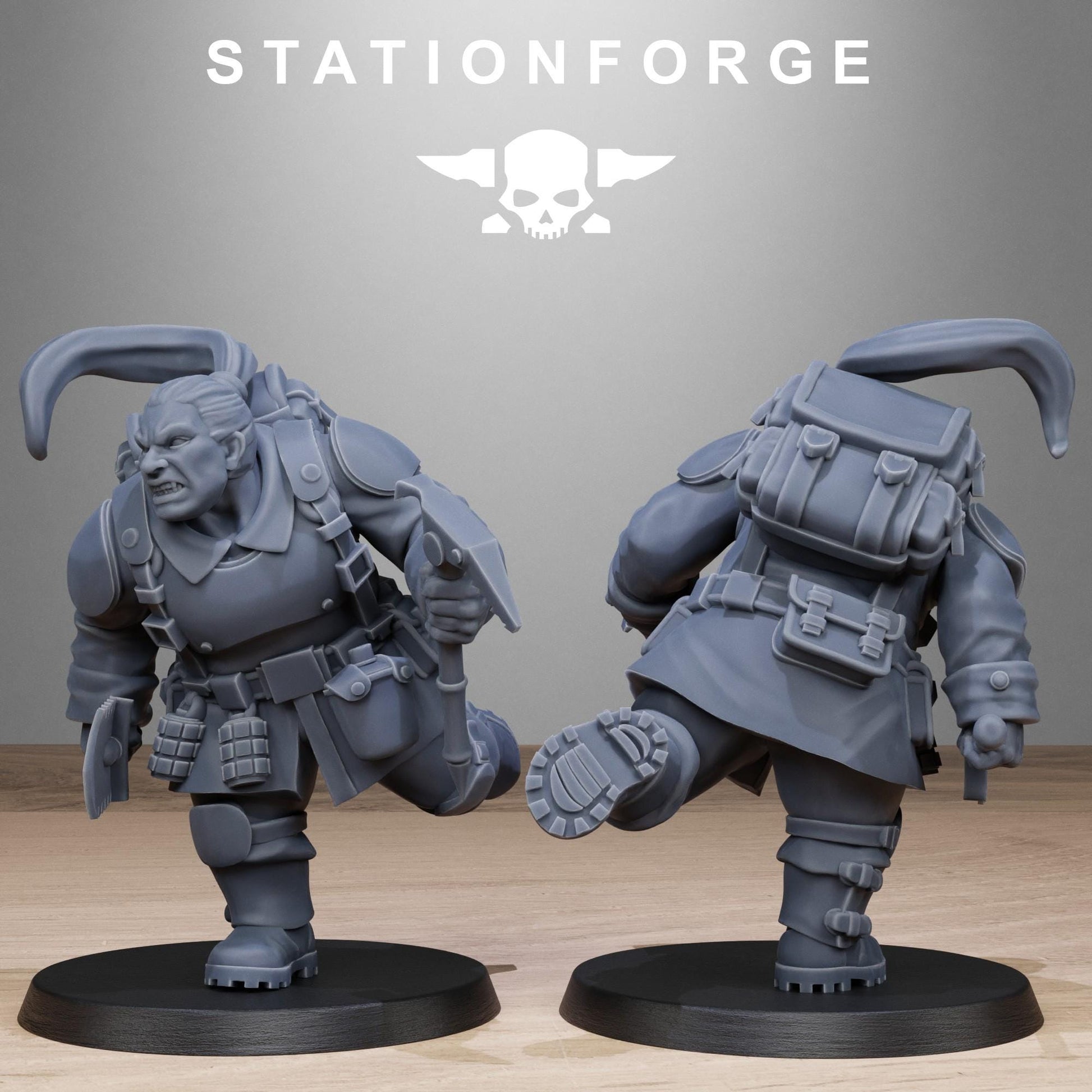 FreeGuard Mutant Sisters | Station Forge | Wargaming | Infantry |
