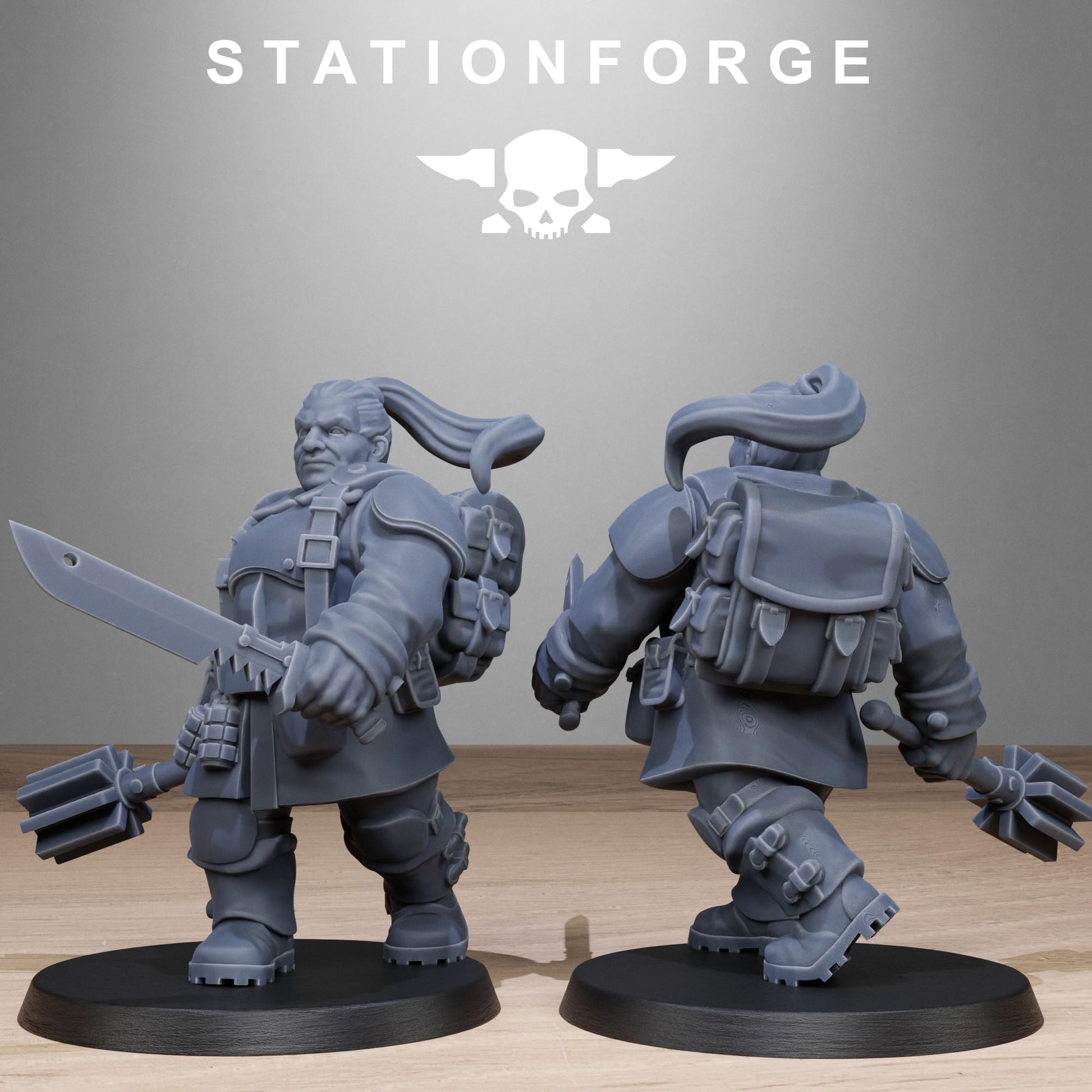 FreeGuard Mutant Sisters | Station Forge | Wargaming | Infantry |
