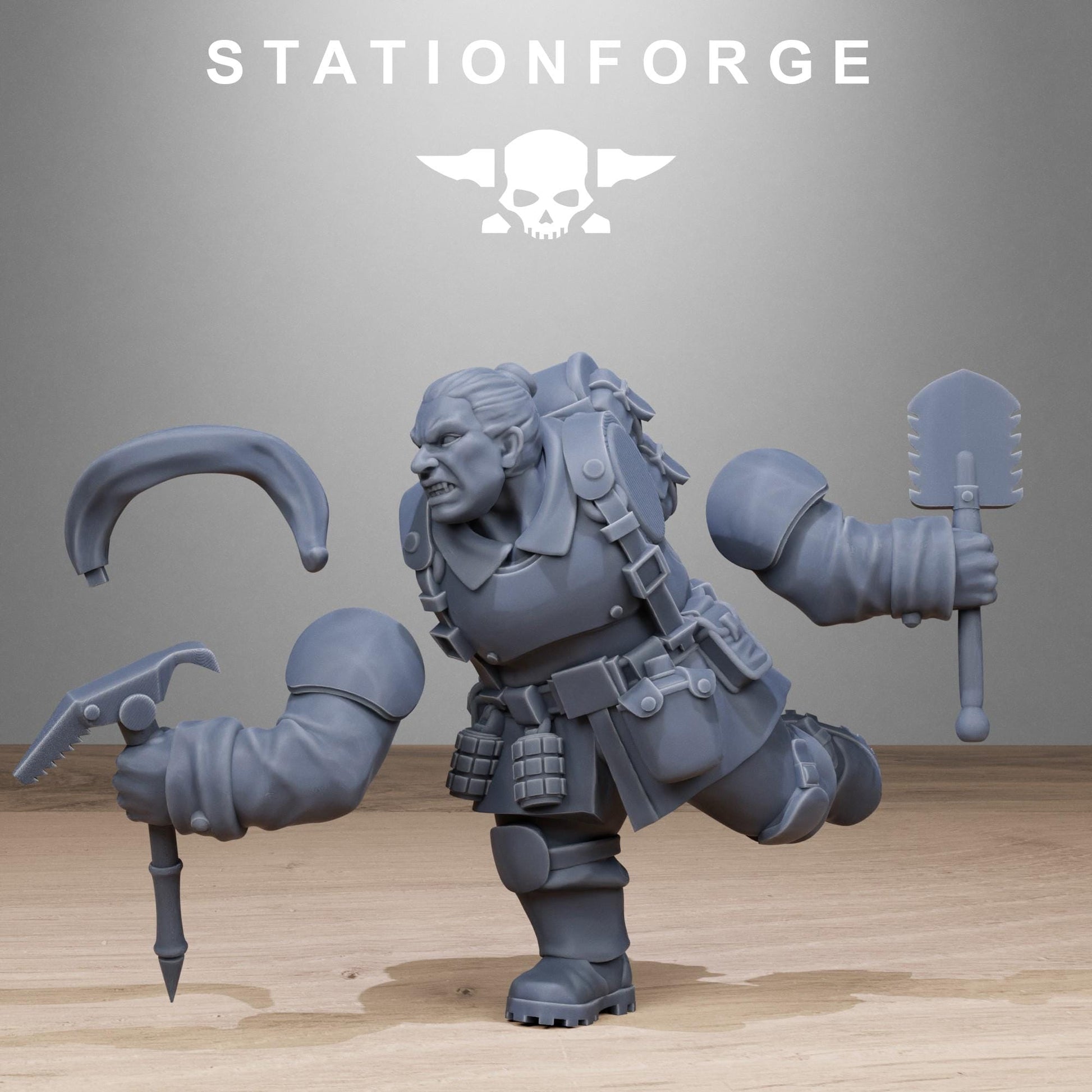 FreeGuard Mutant Sisters | Station Forge | Wargaming | Infantry |