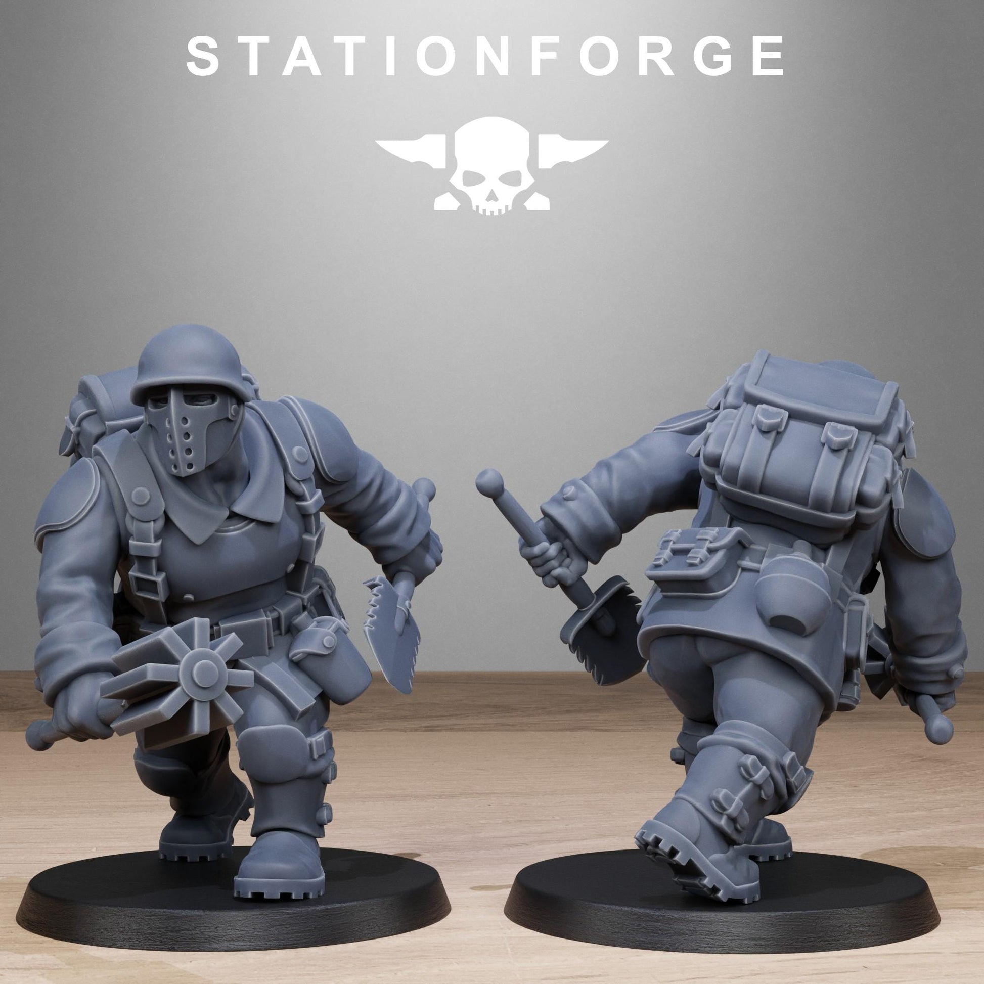 FreeGuard Mutant Sisters | Station Forge | Wargaming | Infantry |
