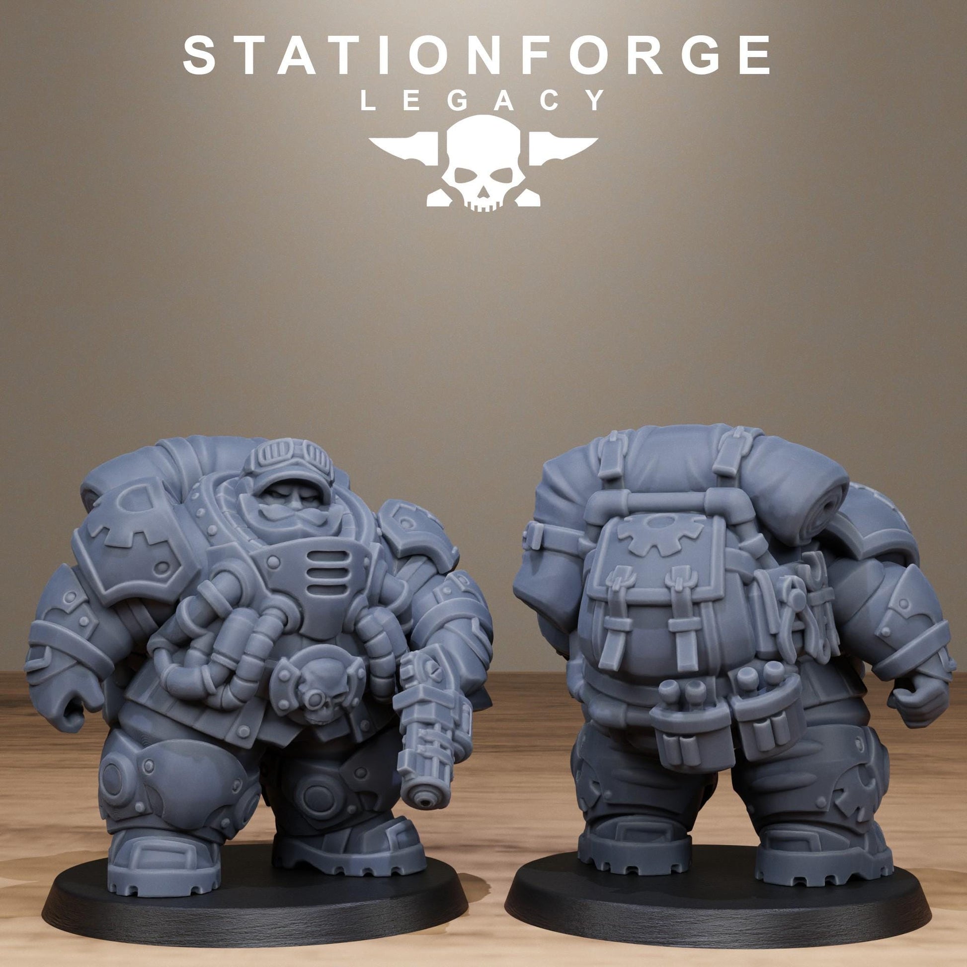 Ironvale Gearholders | Station Forge Legacy | Wargaming | Infantry