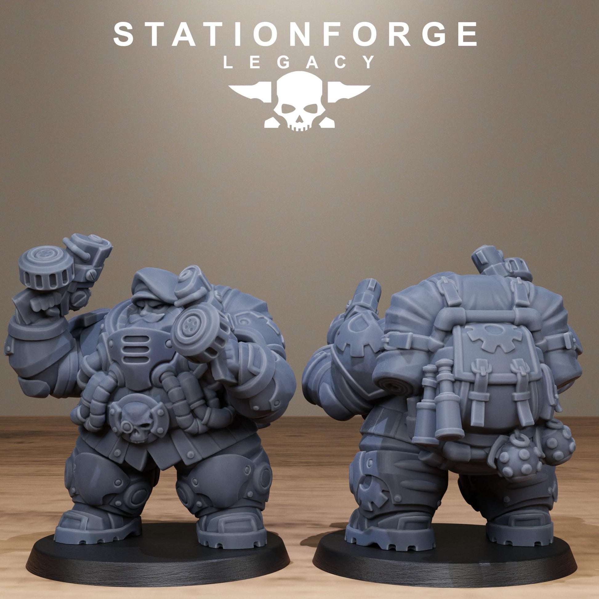 Ironvale Gearholders | Station Forge Legacy | Wargaming | Infantry