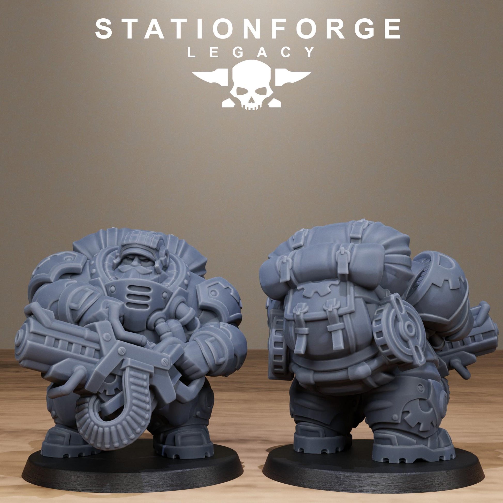 Ironvale Gearholders | Station Forge Legacy | Wargaming | Infantry
