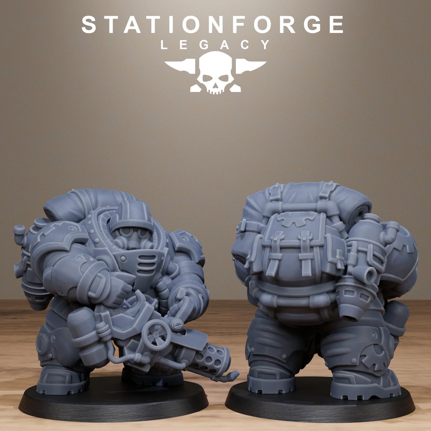 Ironvale Gearholders | Station Forge Legacy | Wargaming | Infantry