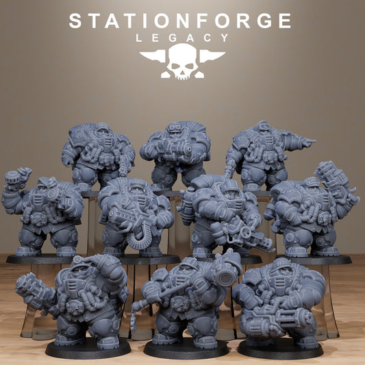 Ironvale Gearholders | Station Forge Legacy | Wargaming | Infantry